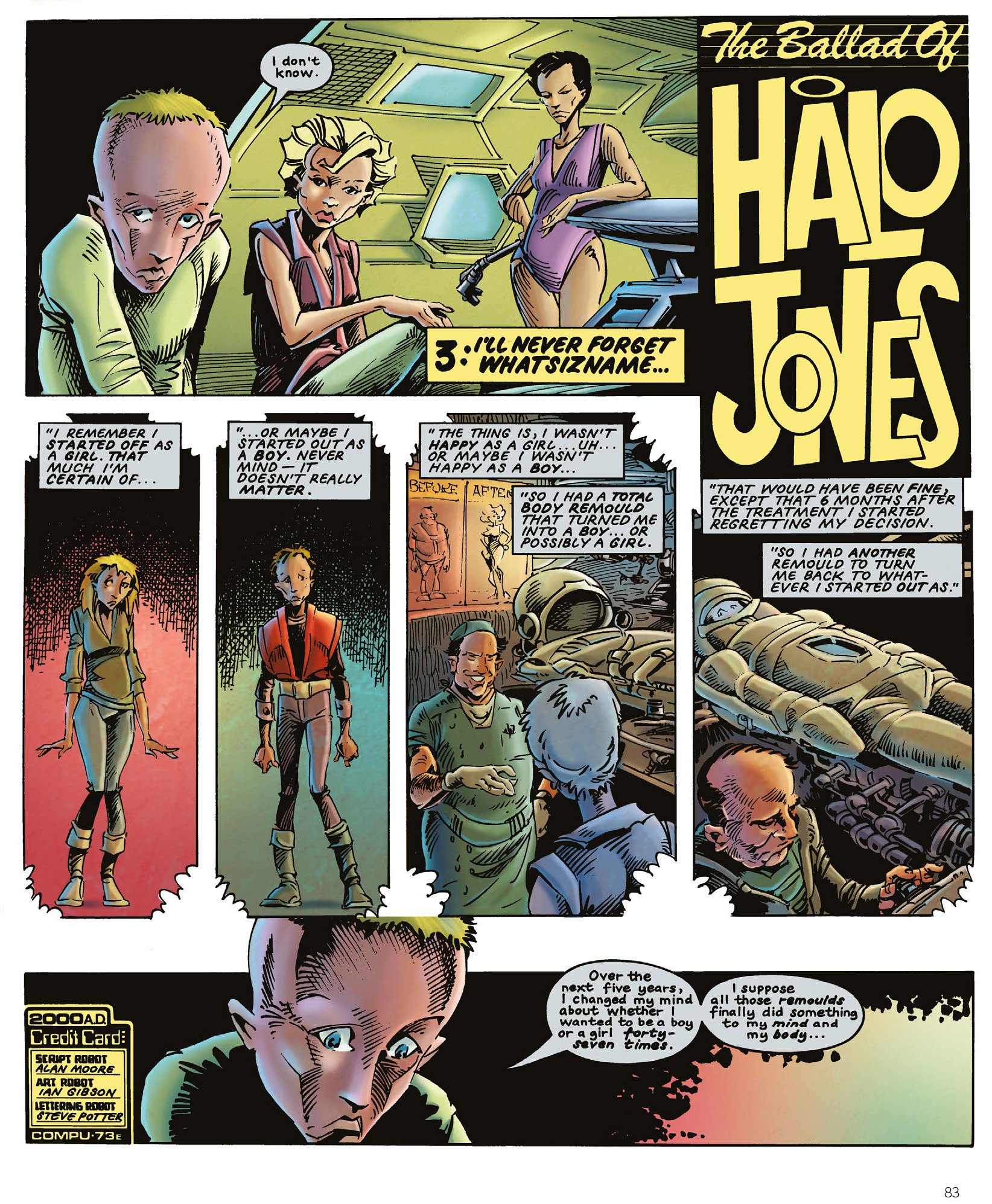 Read online The Ballad of Halo Jones: Full Colour Omnibus Edition comic -  Issue # TPB (Part 1) - 85