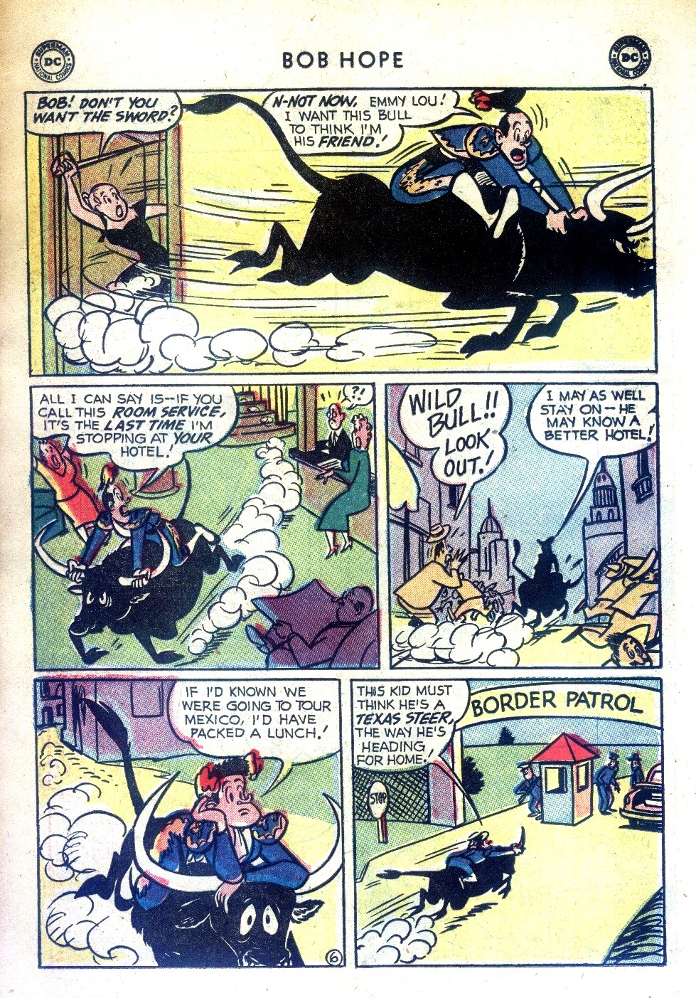 Read online The Adventures of Bob Hope comic -  Issue #32 - 26