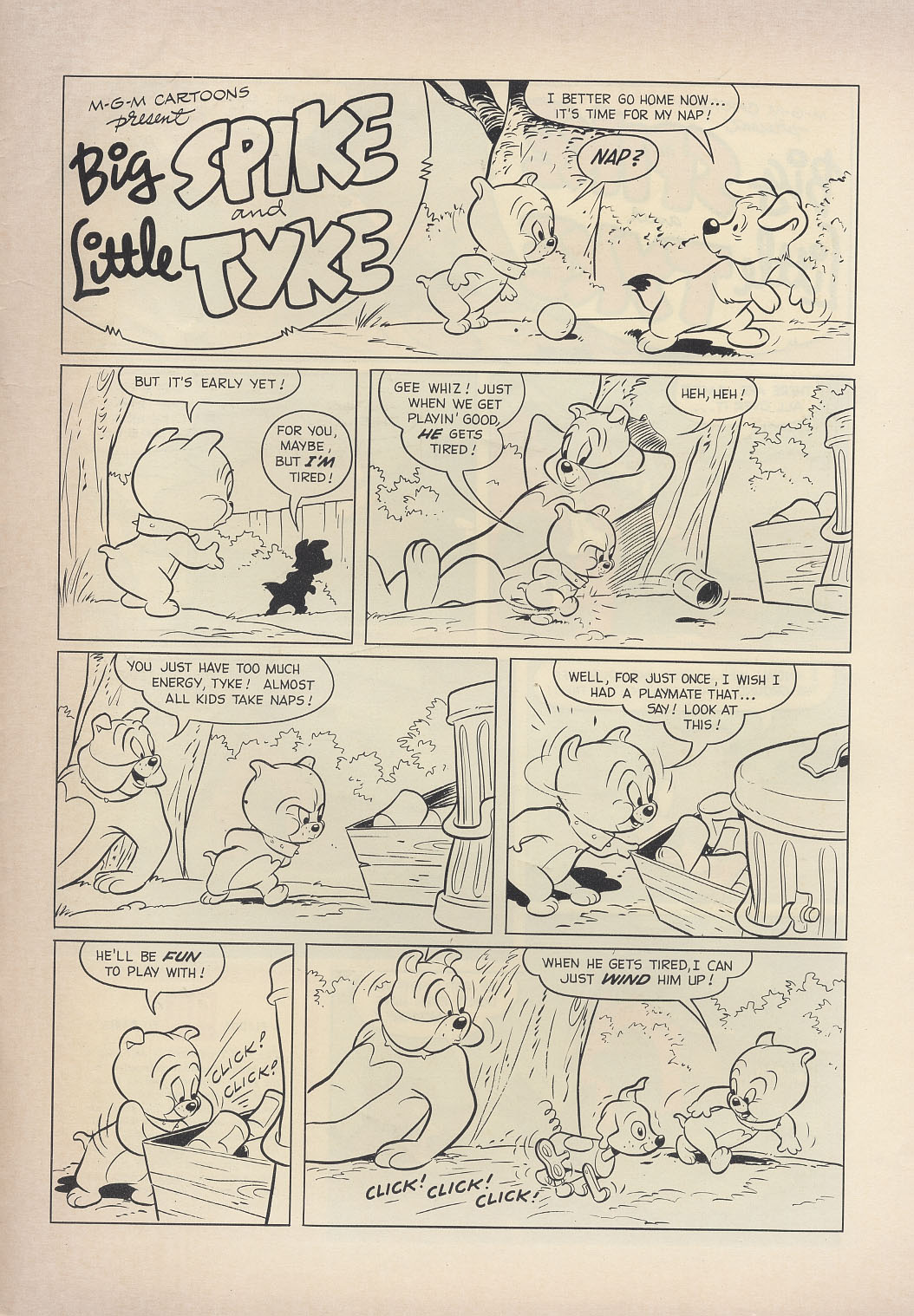 Read online M.G.M's Spike and Tyke comic -  Issue #4 - 35
