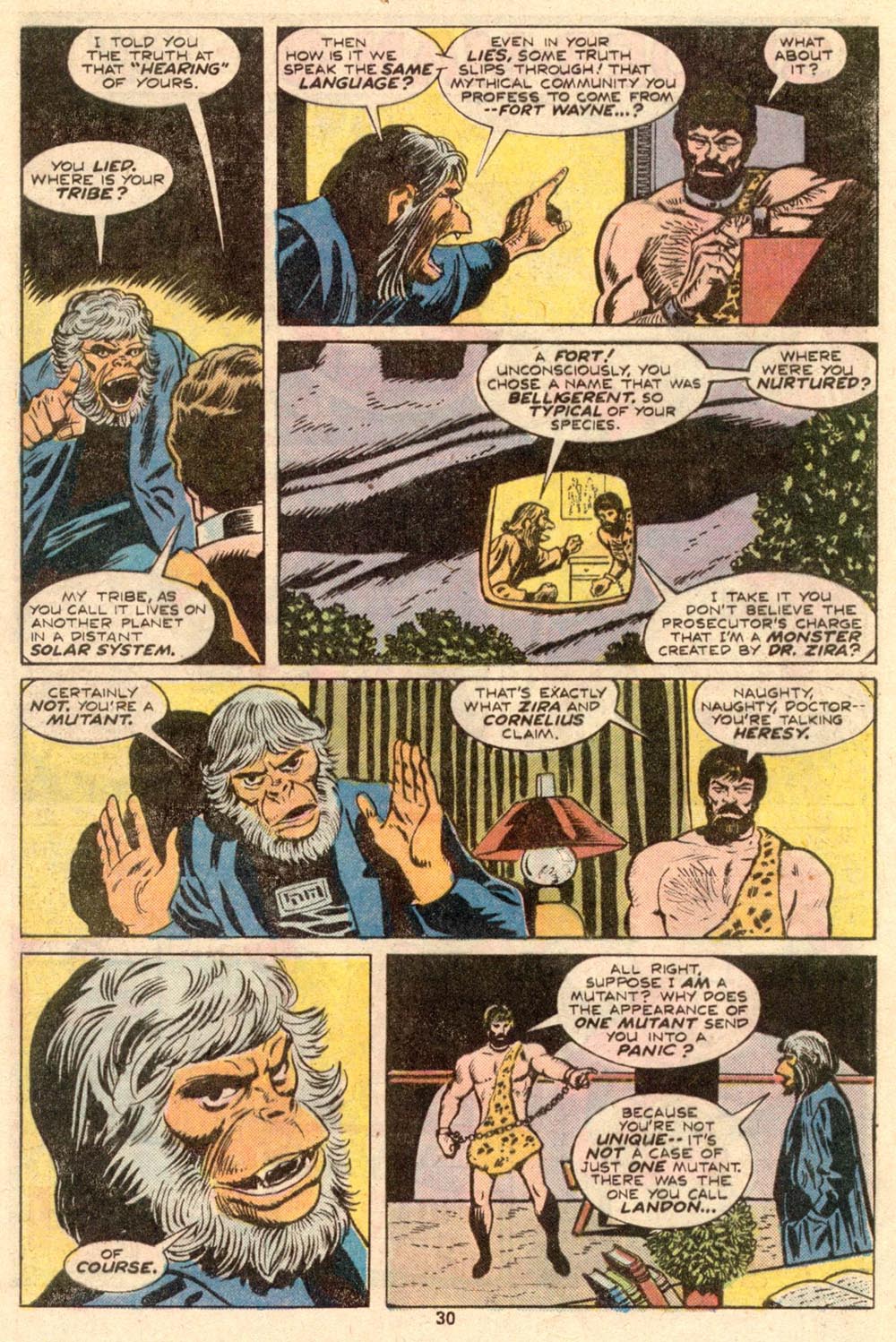 Read online Adventures on the Planet of the Apes comic -  Issue #4 - 20