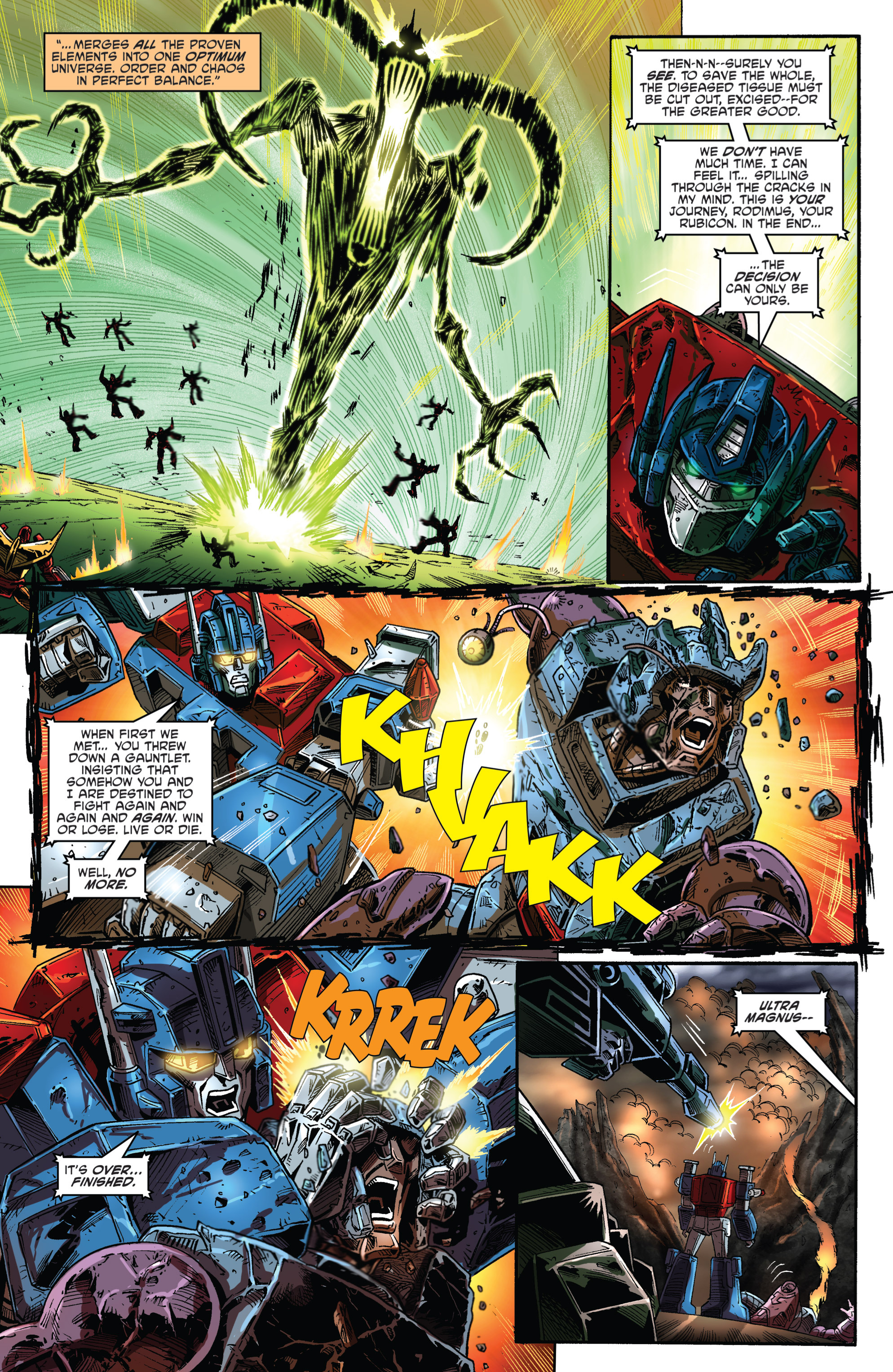 Read online The Transformers: Regeneration One comic -  Issue #100 - 31