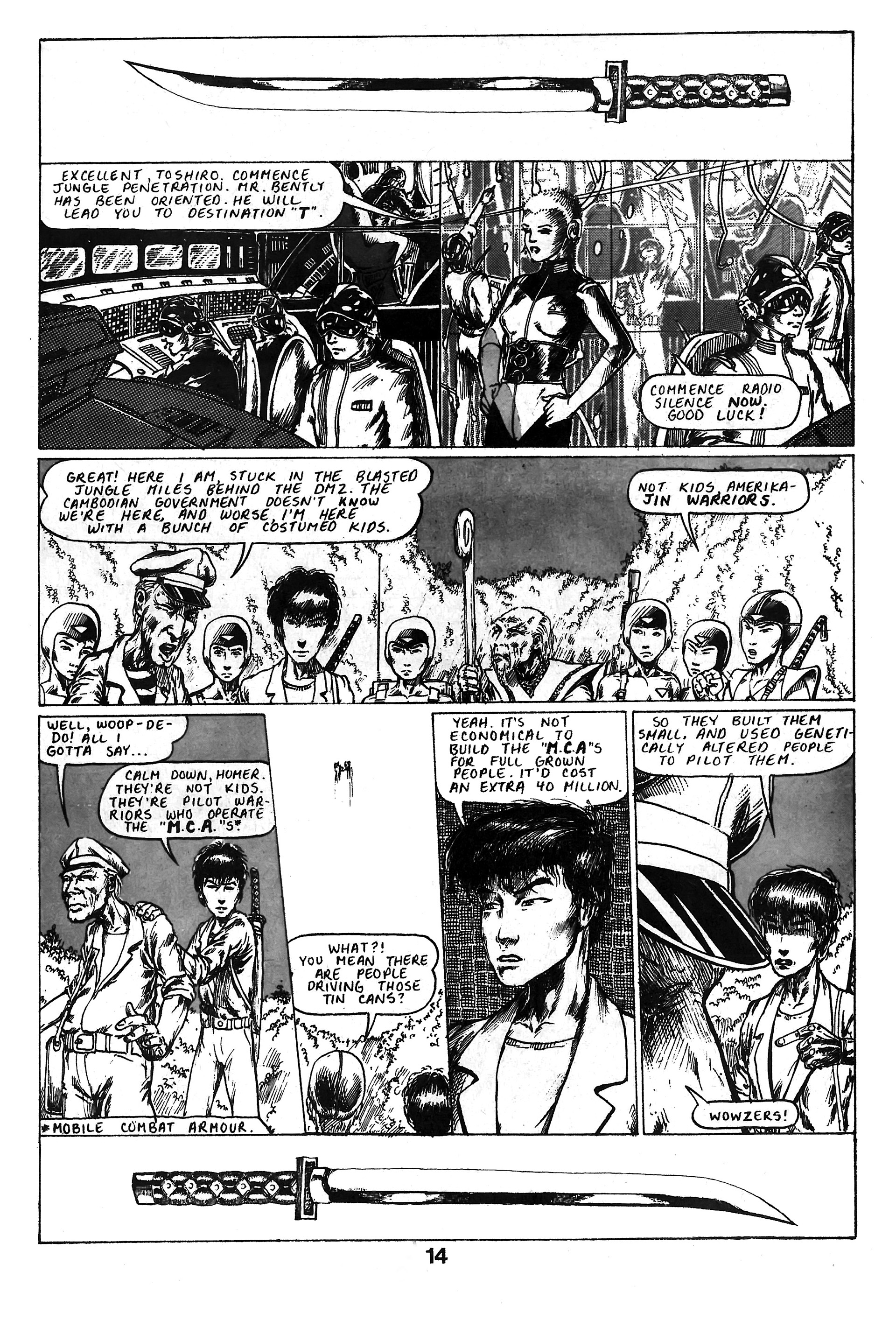 Read online Samurai (1984) comic -  Issue #4 - 13