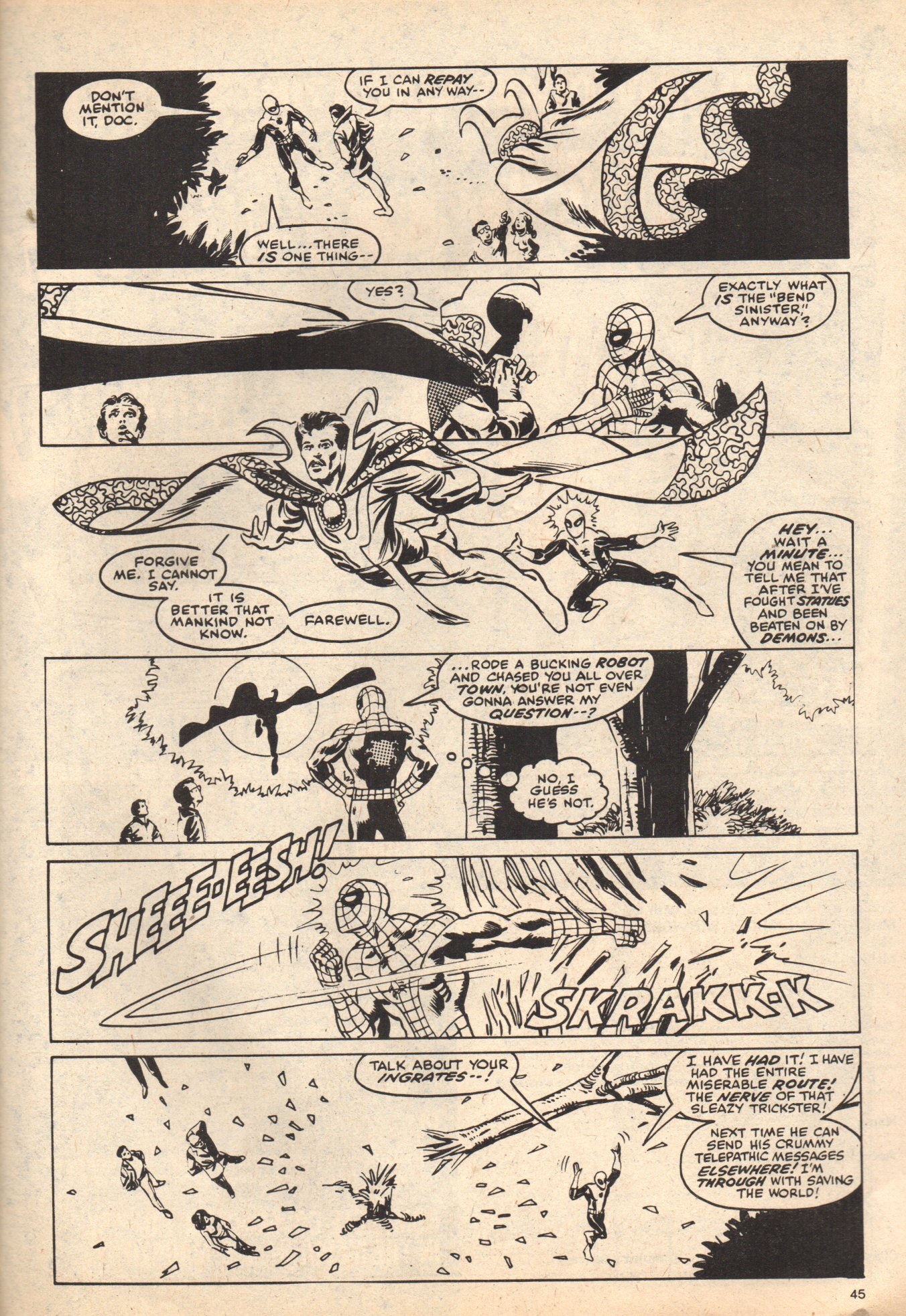 Read online Spider-Man Special comic -  Issue #1980W - 45