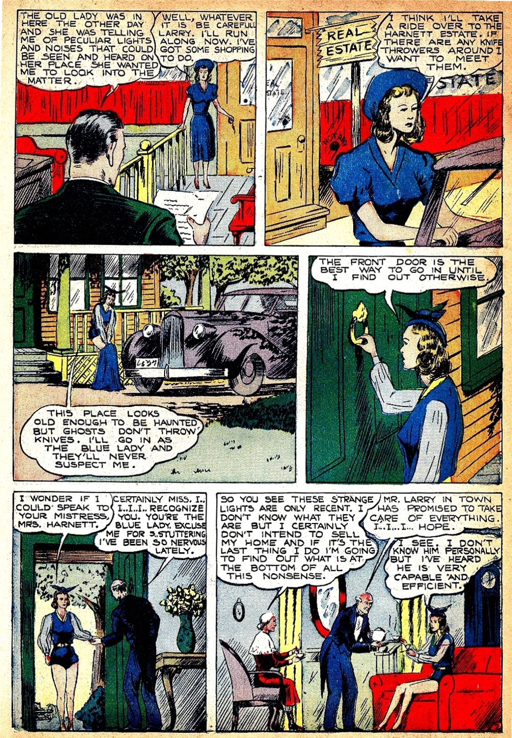 Read online Amazing Man Comics comic -  Issue #26 - 25