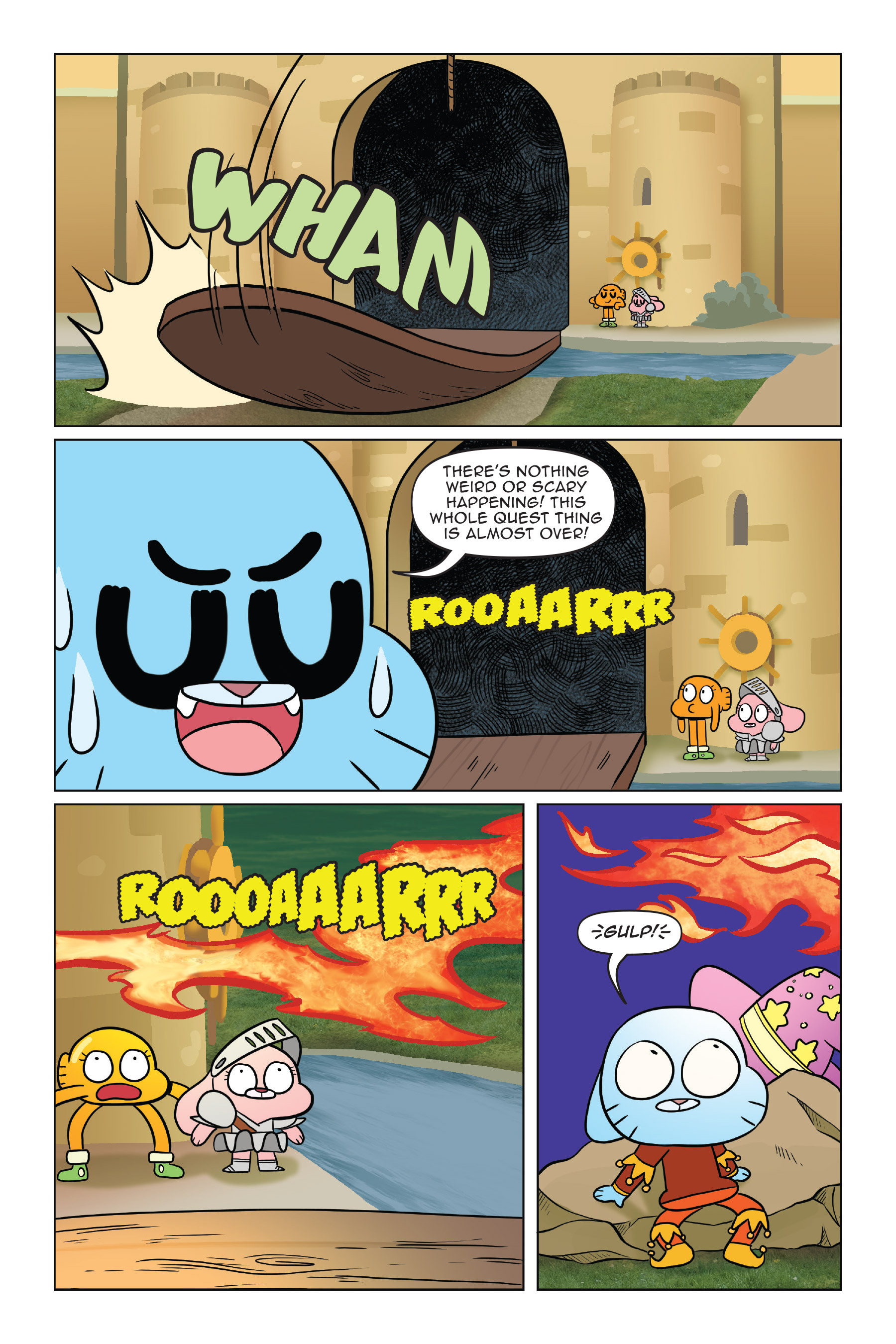 Read online The Amazing World of Gumball: Fairy Tale Trouble comic -  Issue # Full - 94