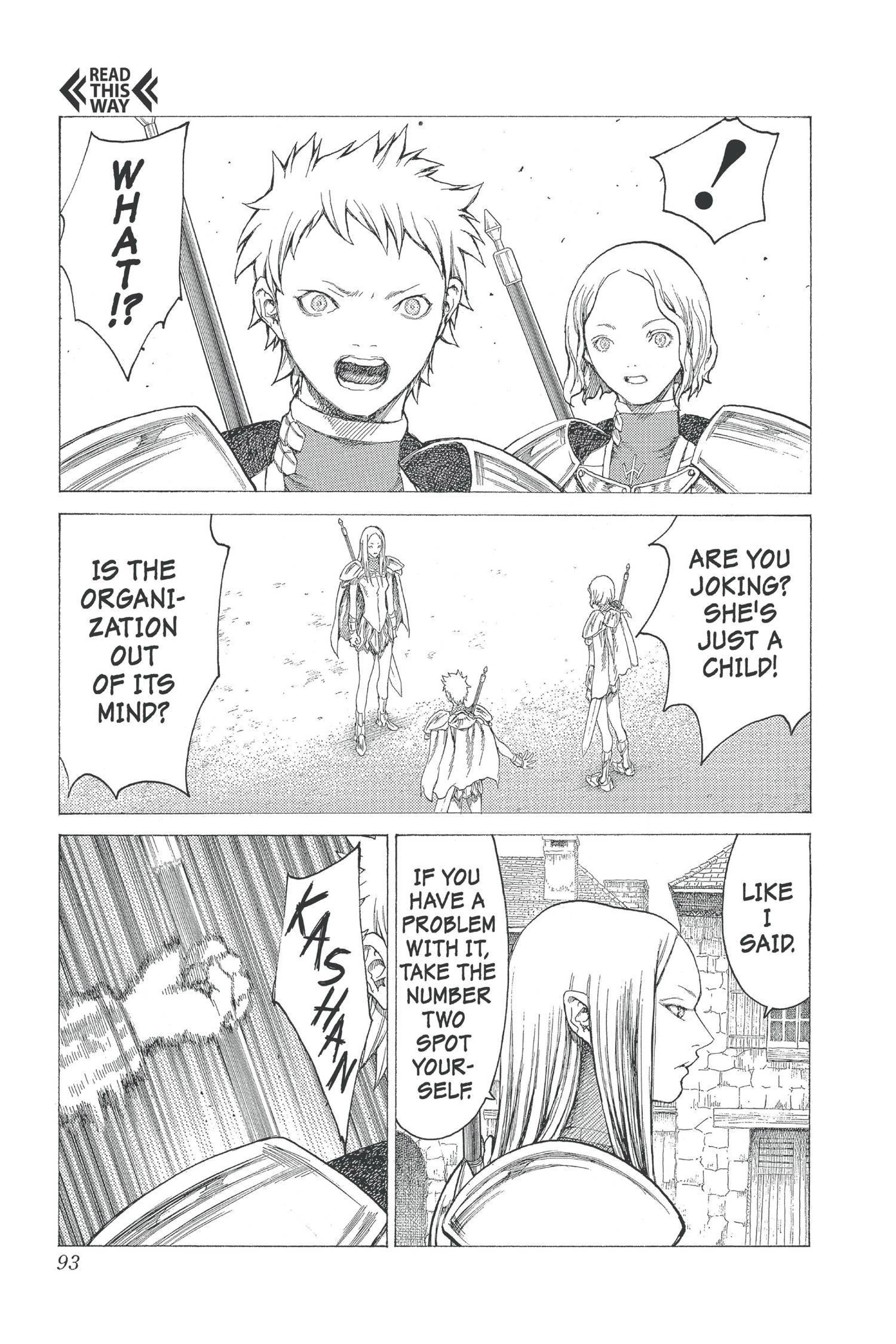 Read online Claymore comic -  Issue #4 - 84