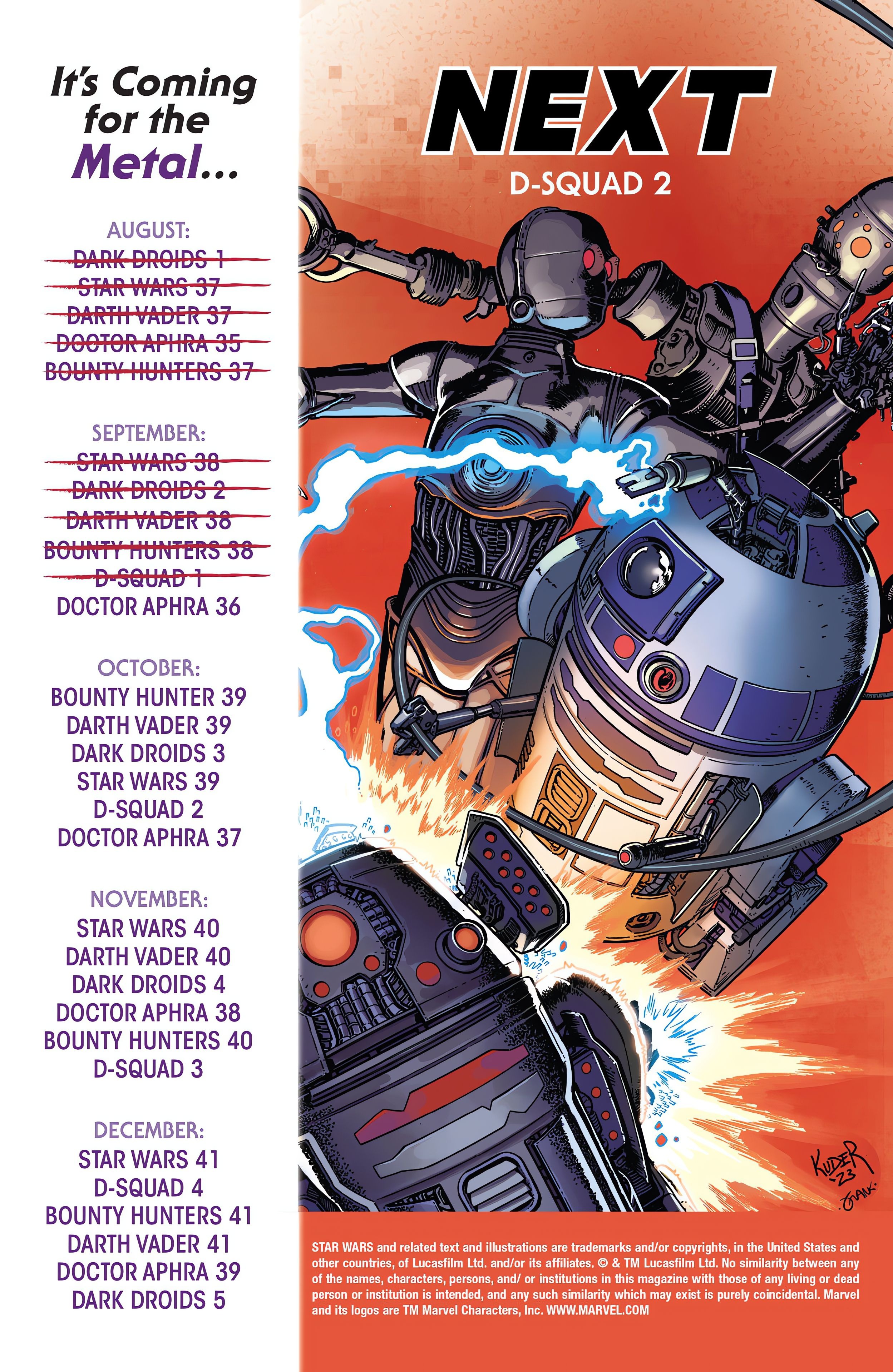 Read online Star Wars: Dark Droids - D-Squad comic -  Issue #1 - 33