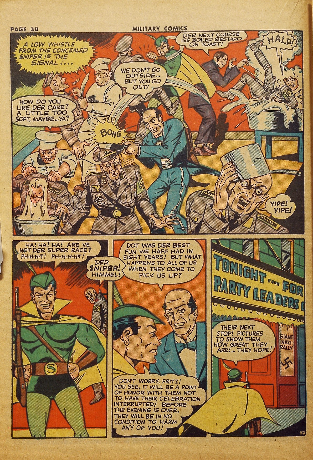 Read online Military Comics comic -  Issue #22 - 32