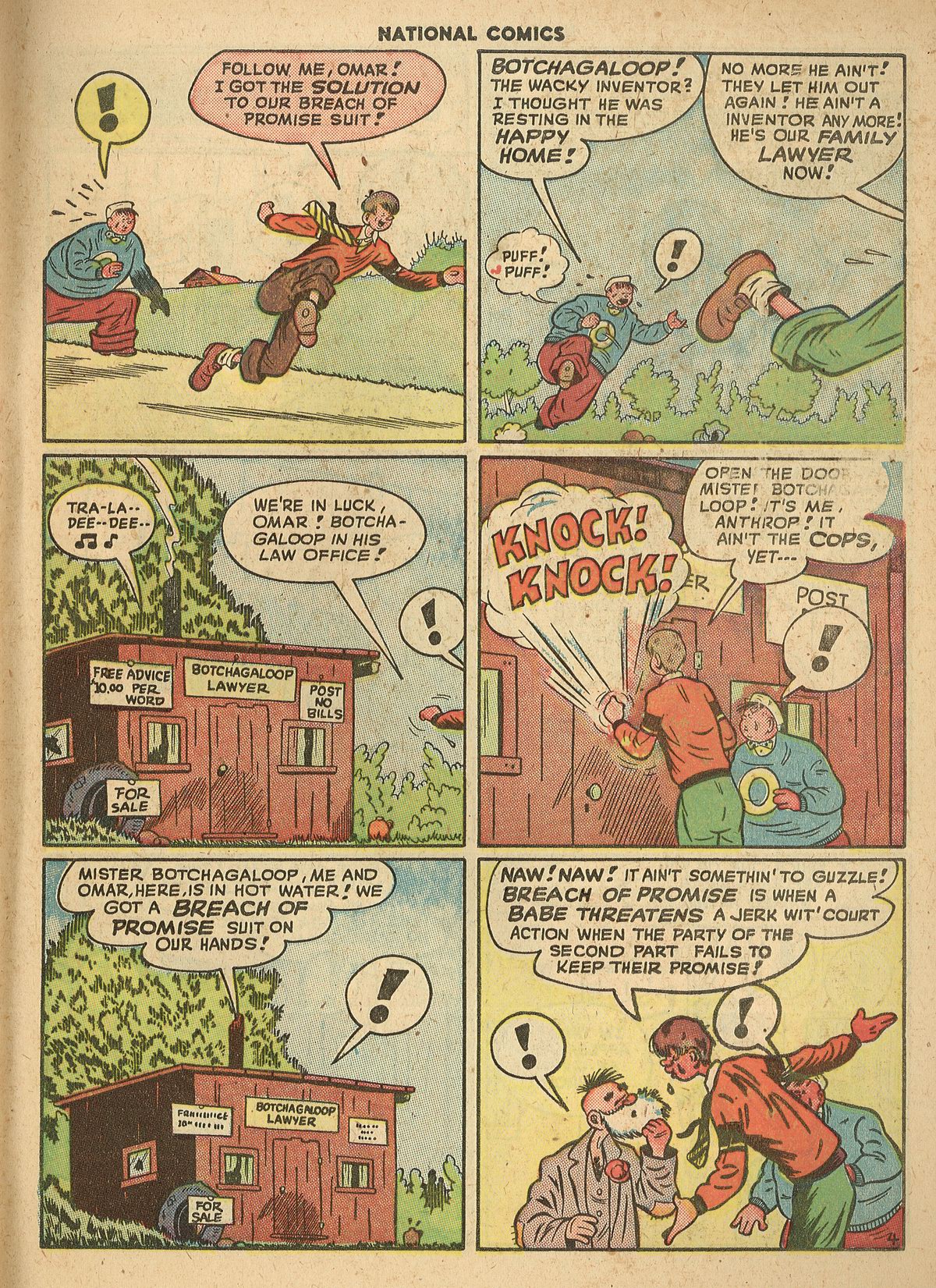 Read online National Comics comic -  Issue #66 - 40