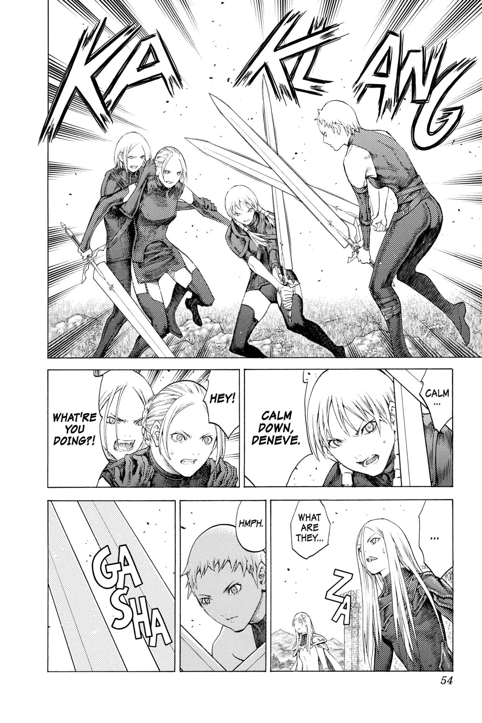 Read online Claymore comic -  Issue #20 - 51