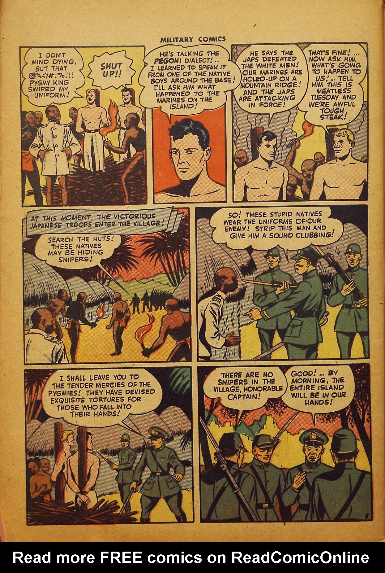 Read online Military Comics comic -  Issue #29 - 46