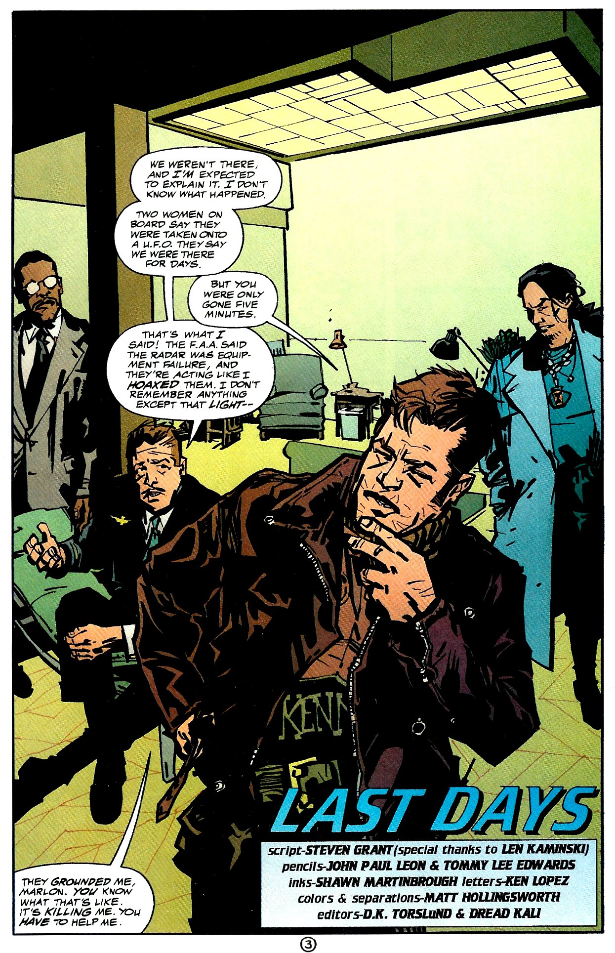 Read online Challengers of the Unknown (1997) comic -  Issue #7 - 4