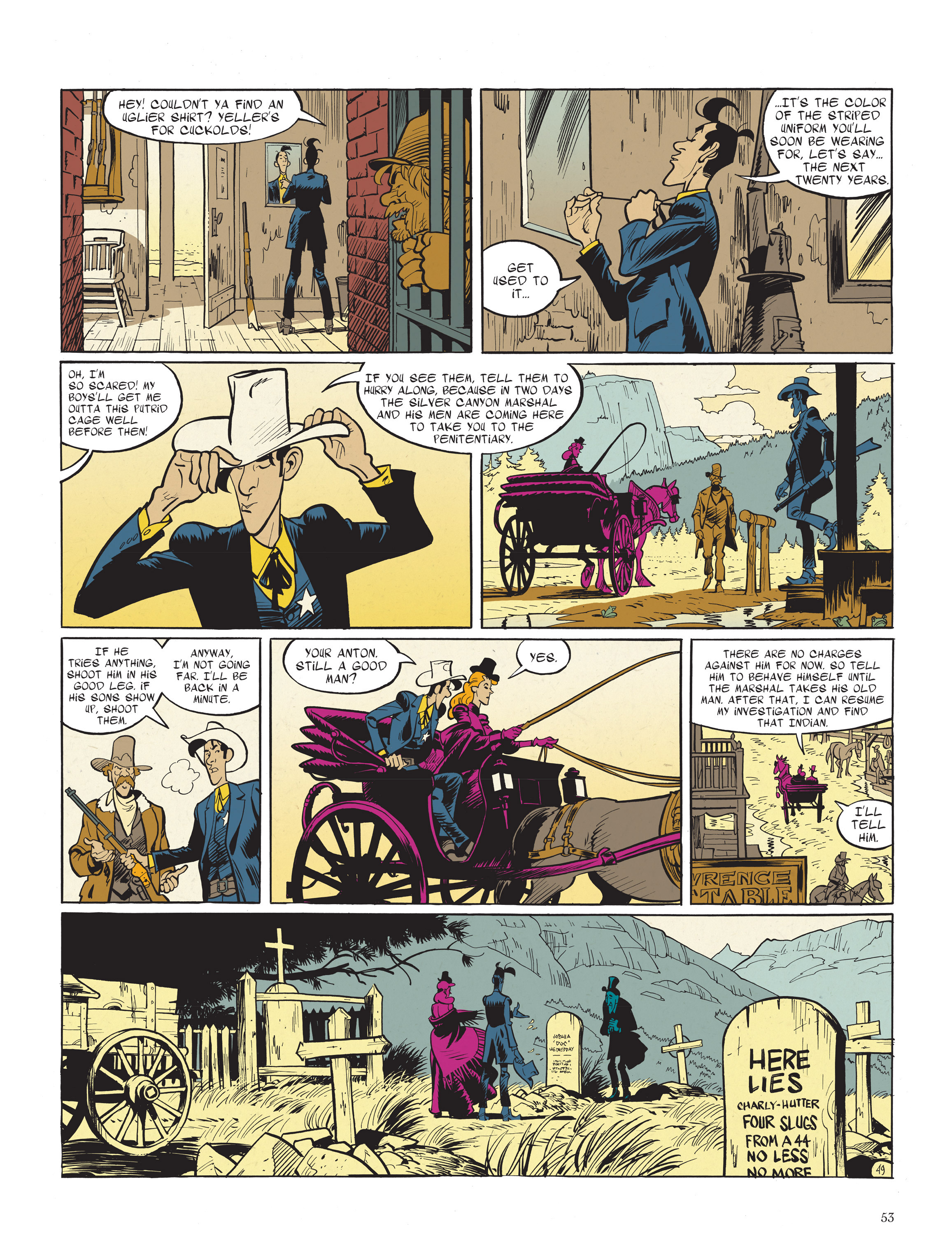 Read online The Man Who Shot Lucky Luke comic -  Issue # Full - 55