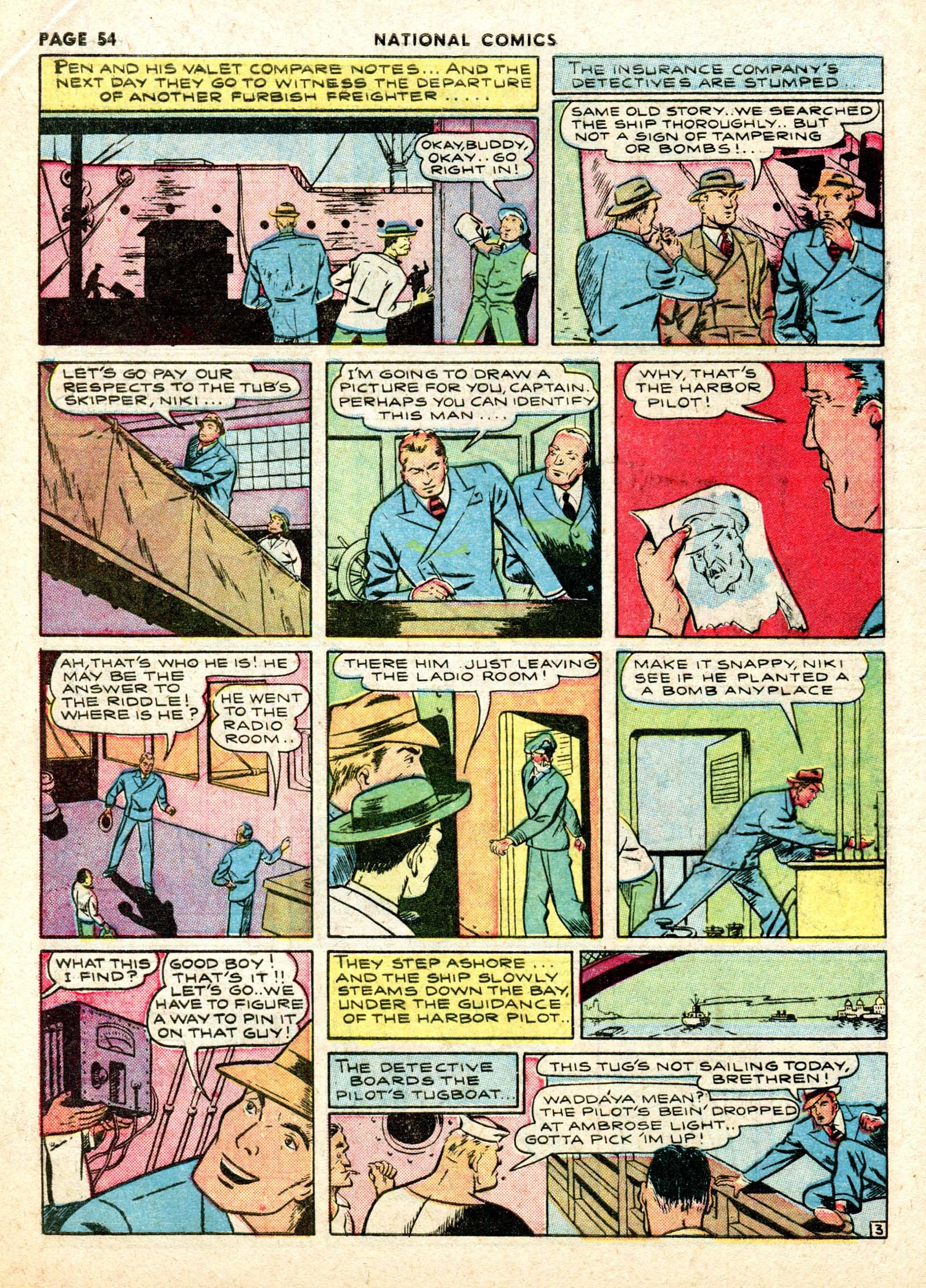 Read online National Comics comic -  Issue #8 - 56