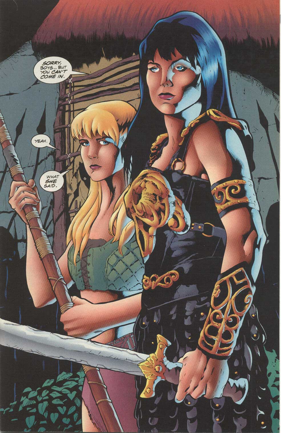 Read online Xena: Warrior Princess - The Dragon's Teeth comic -  Issue #2 - 4