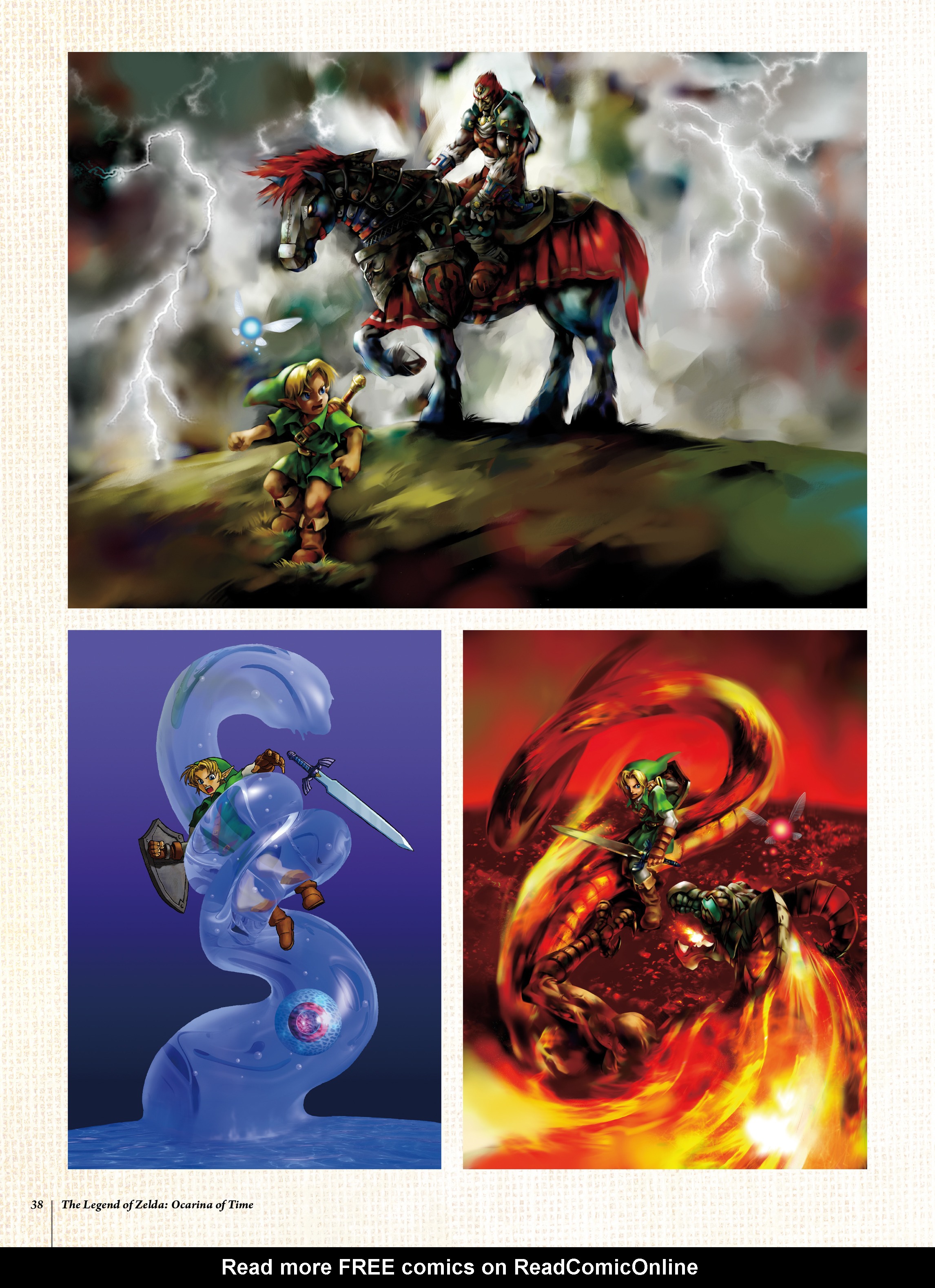 Read online The Legend of Zelda: Art & Artifacts comic -  Issue # TPB - 38