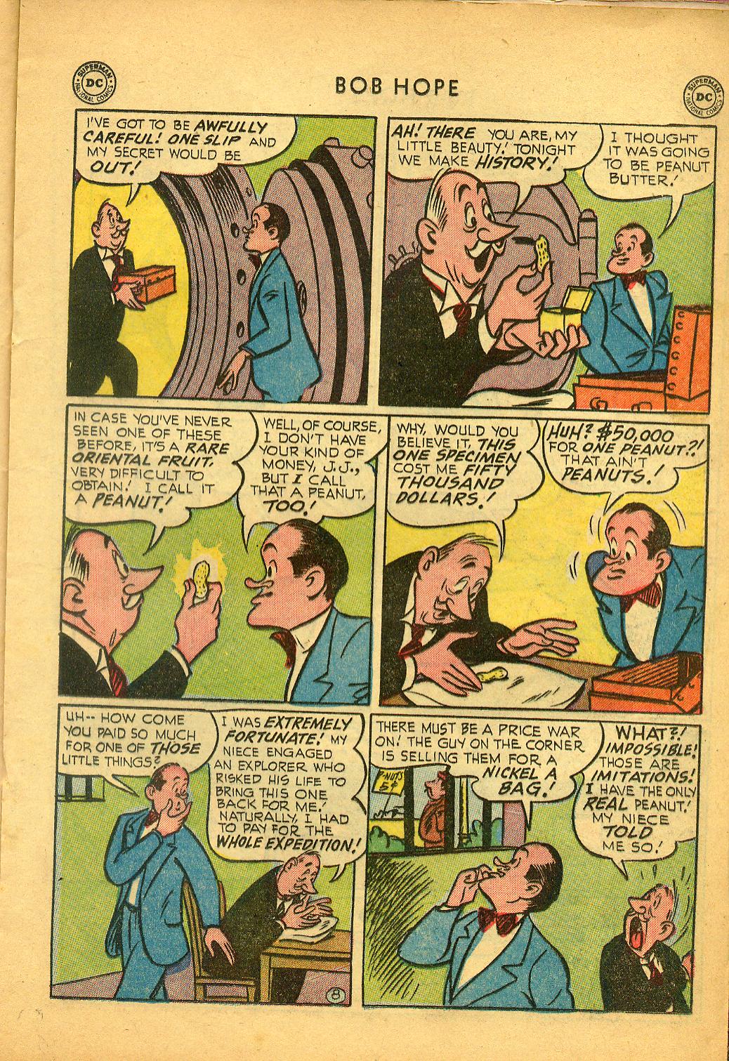 Read online The Adventures of Bob Hope comic -  Issue #28 - 21