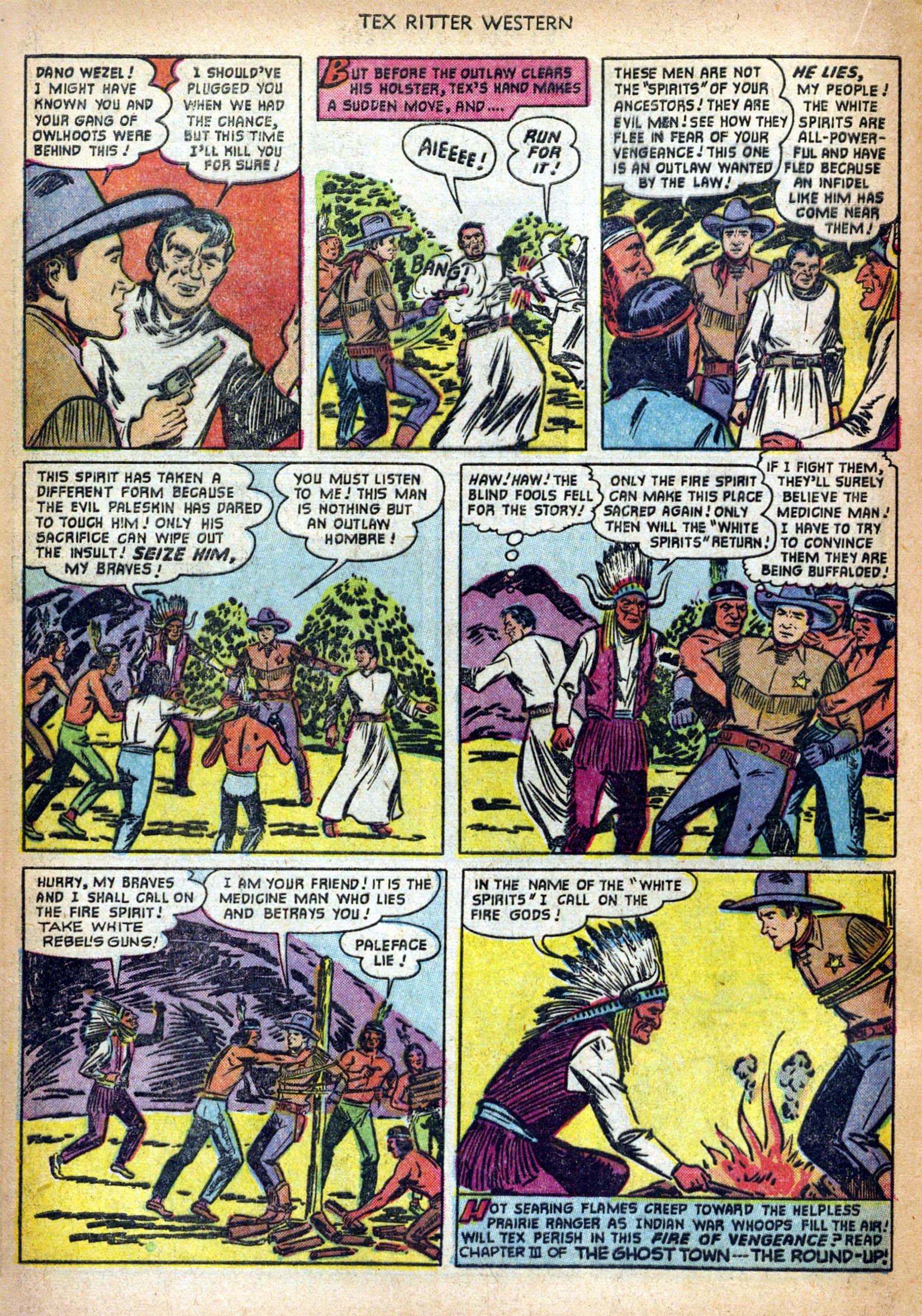 Read online Tex Ritter Western comic -  Issue #10 - 20
