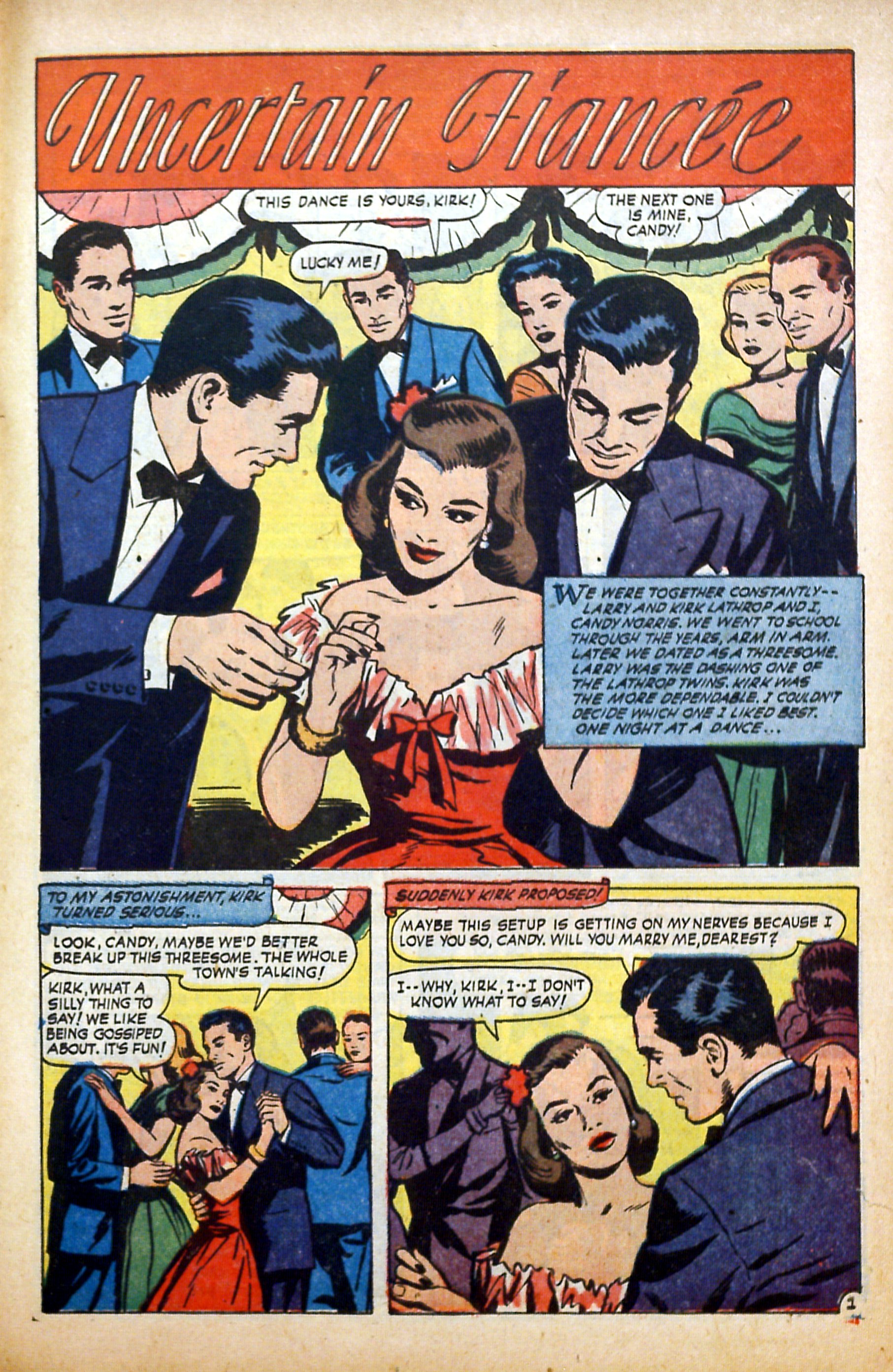 Read online Glamorous Romances comic -  Issue #77 - 27