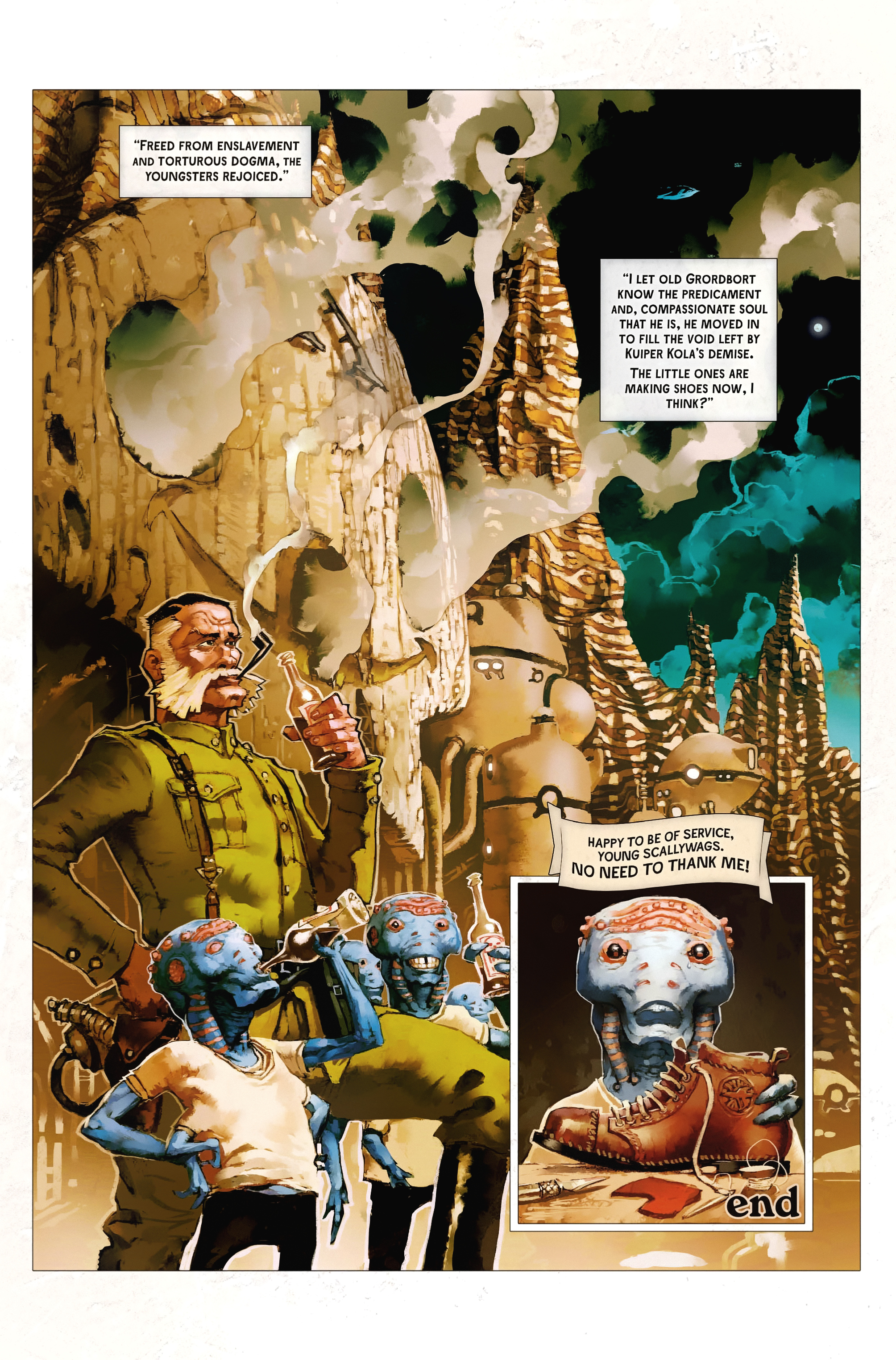 Read online Dr. Grordbort Onslaught comic -  Issue # TPB - 24