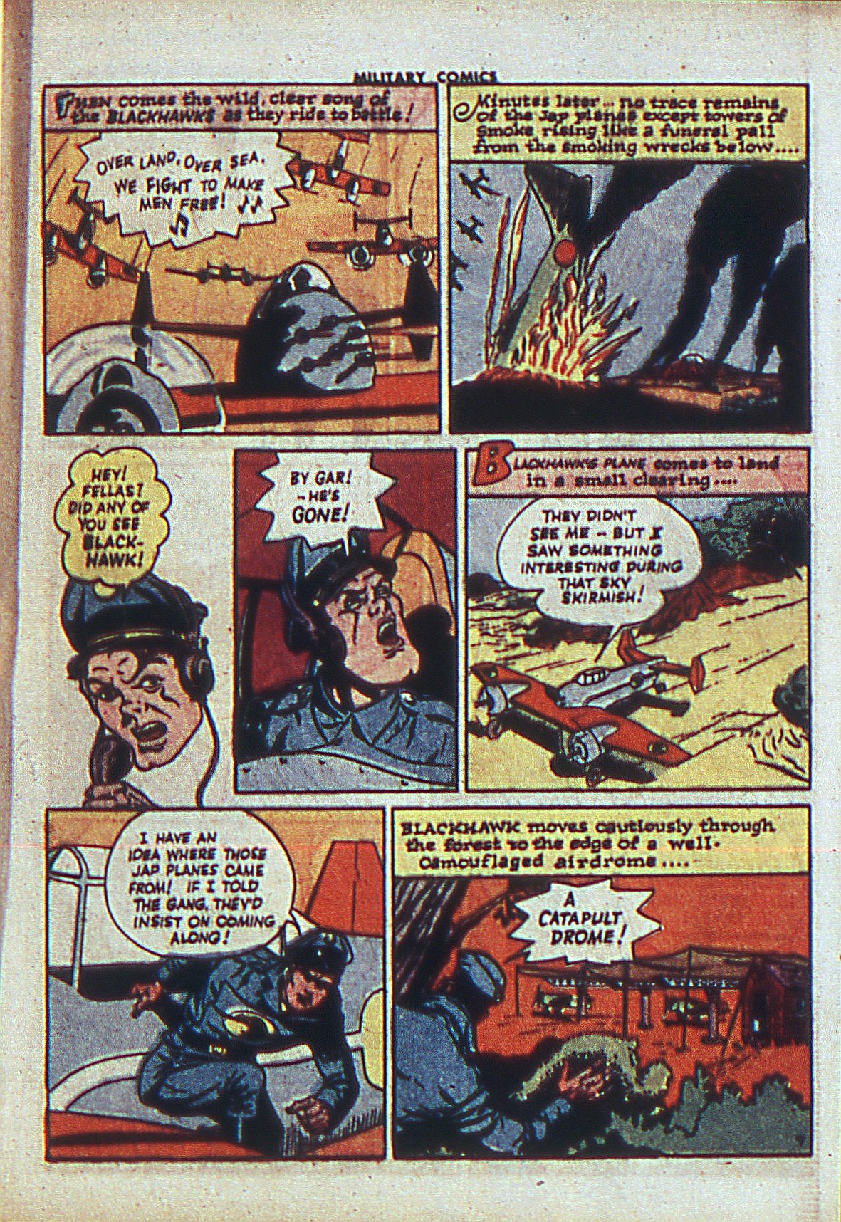 Read online Military Comics comic -  Issue #27 - 10