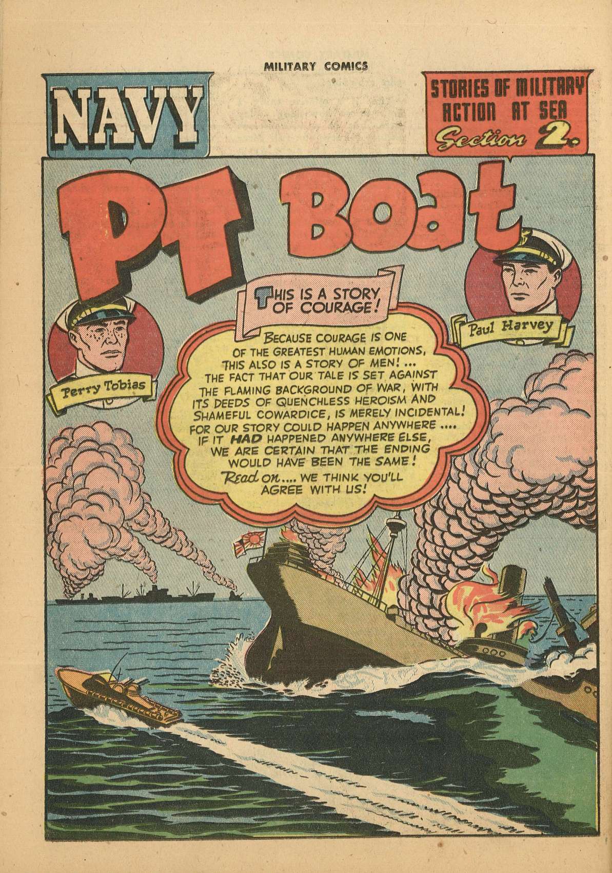Read online Military Comics comic -  Issue #28 - 42