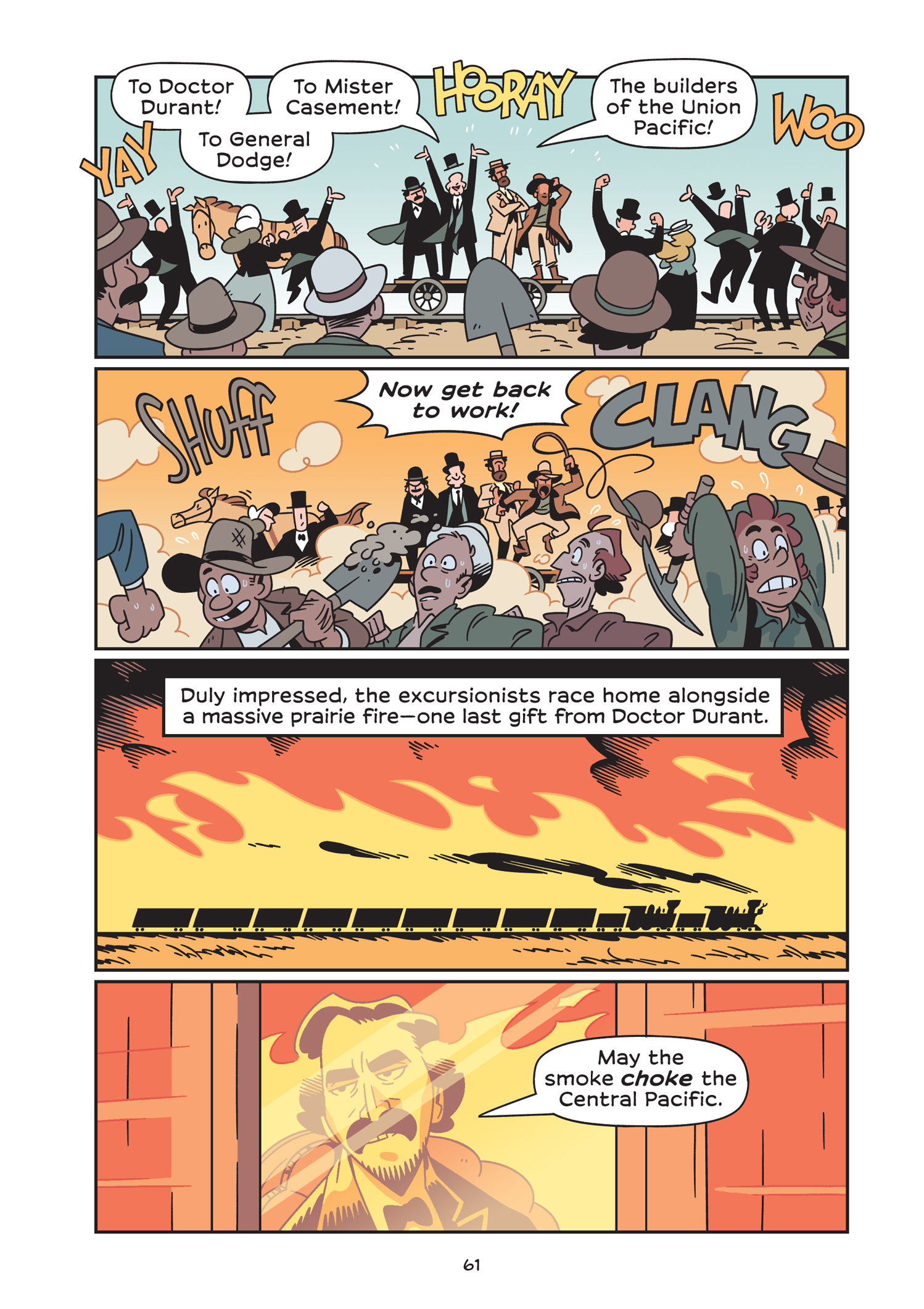 Read online History Comics comic -  Issue # The Transcontinental Railroad - 70
