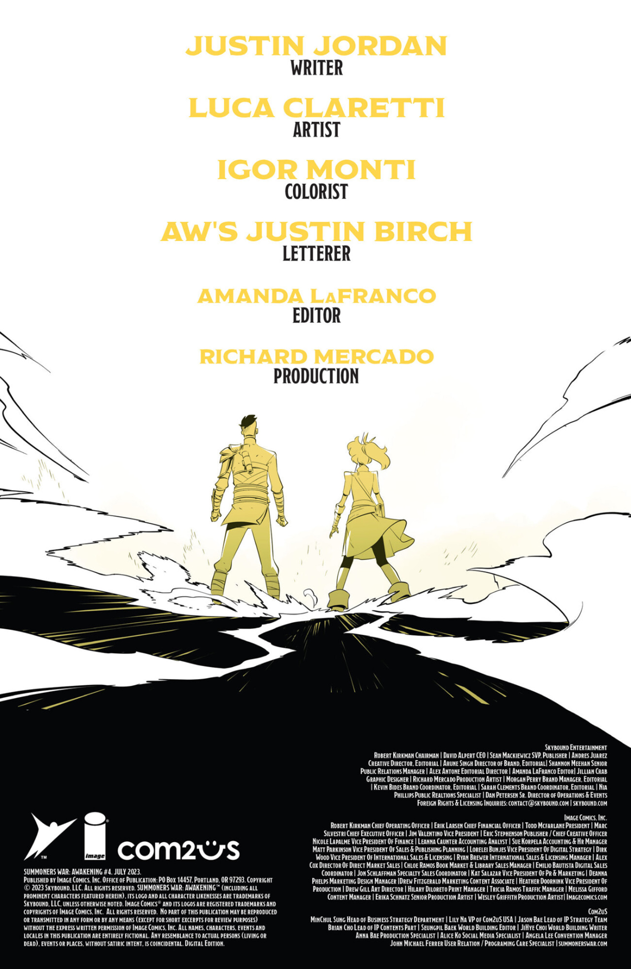 Read online Summoners War: Awakening comic -  Issue #4 - 2