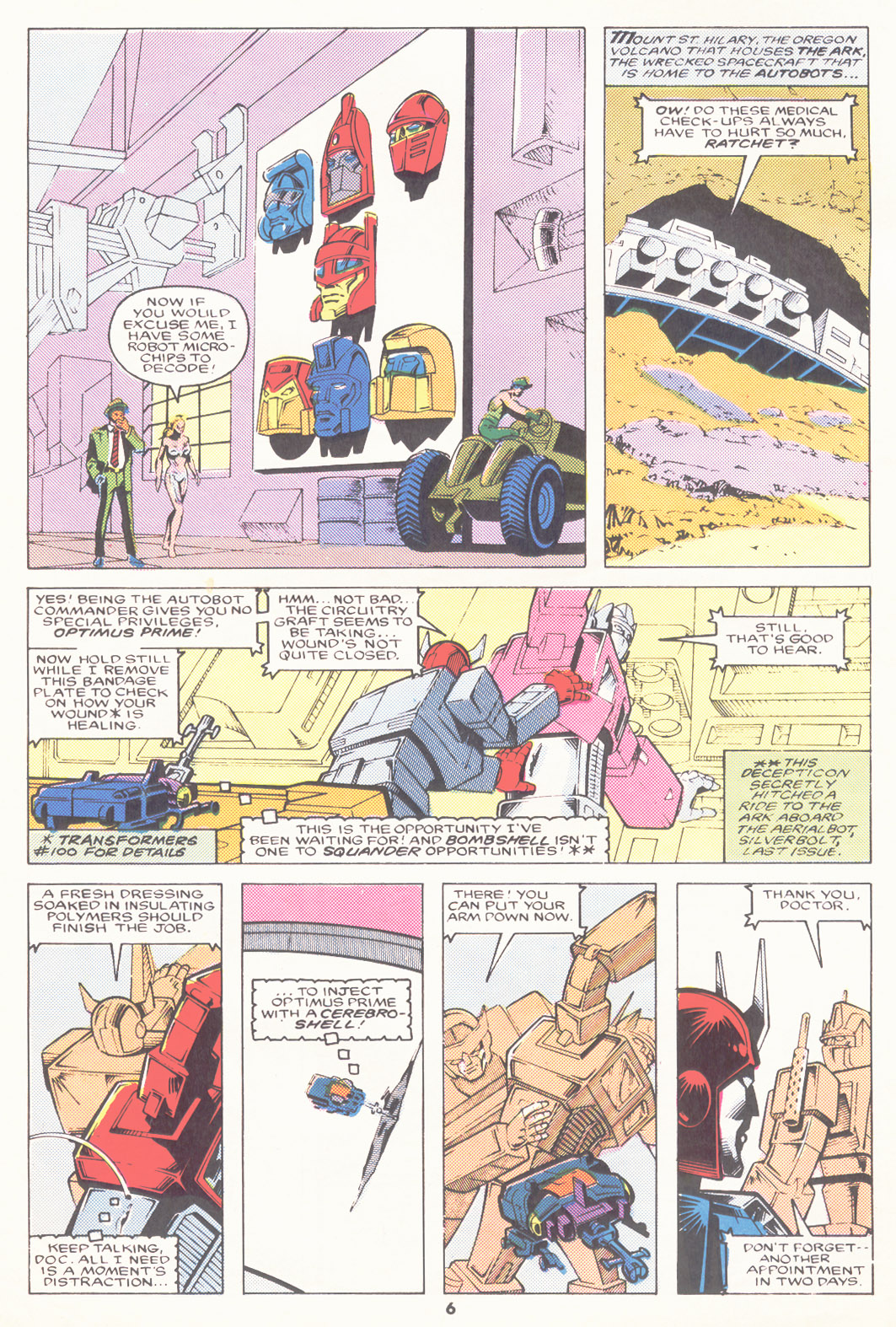 Read online The Transformers (UK) comic -  Issue #91 - 6