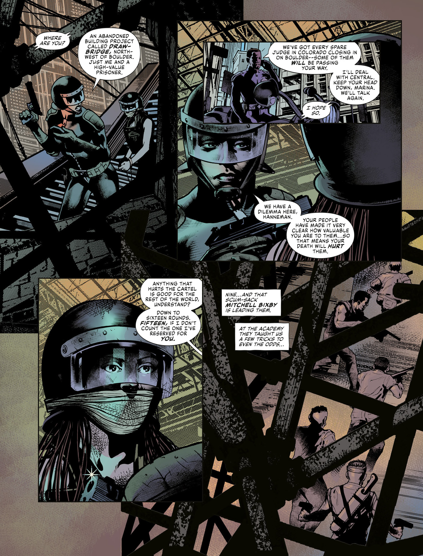 Read online Judge Dredd Megazine (Vol. 5) comic -  Issue #460 - 126