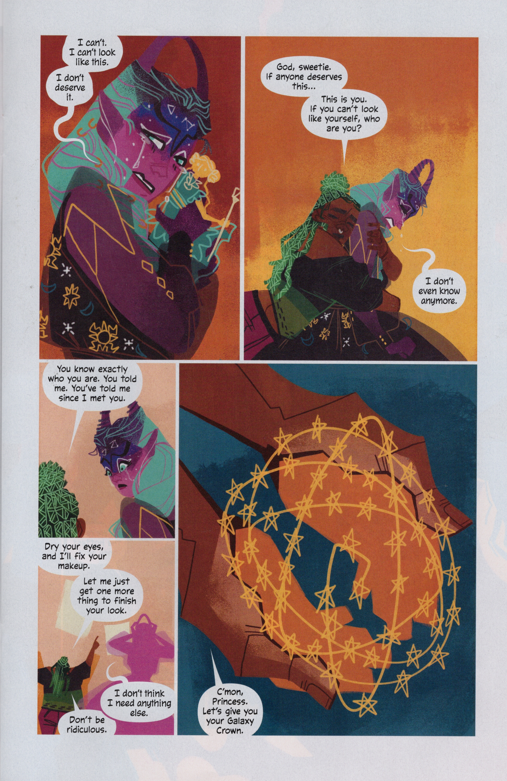 Read online Free Comic Book Day 2022 comic -  Issue # DC Galaxy The Prettiest Star - 17