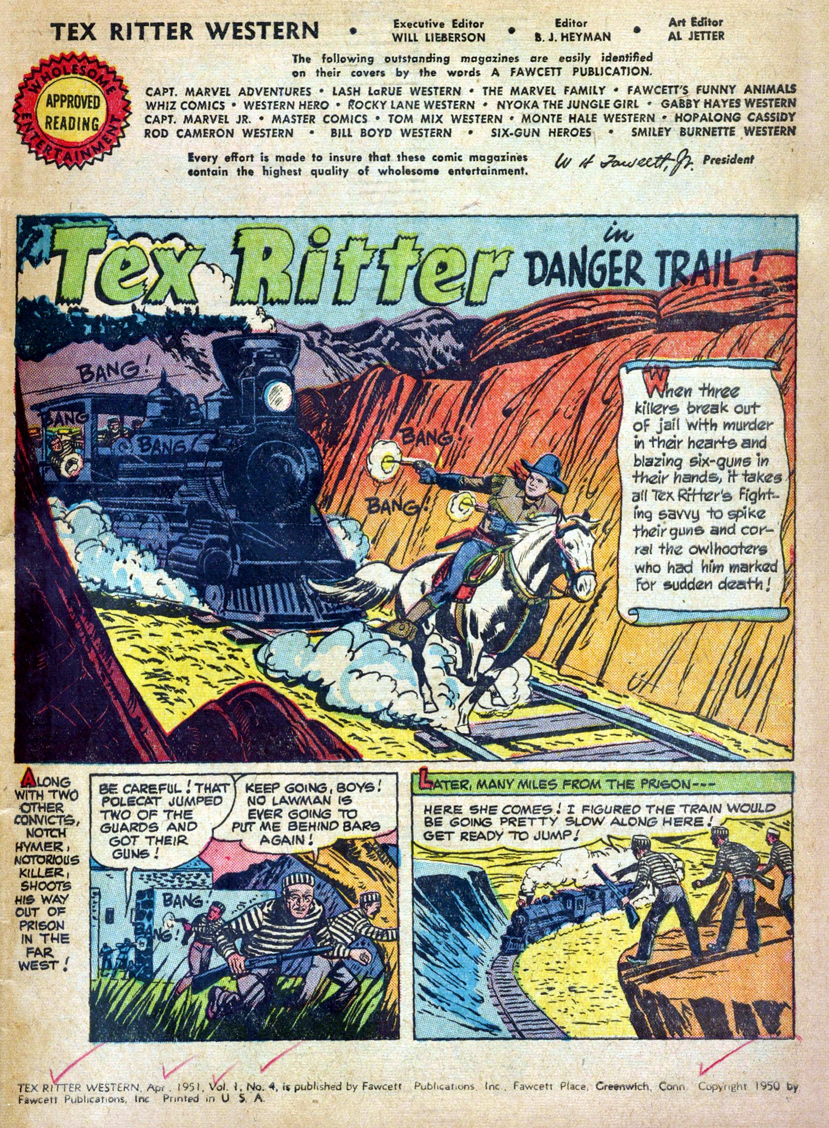 Read online Tex Ritter Western comic -  Issue #4 - 3
