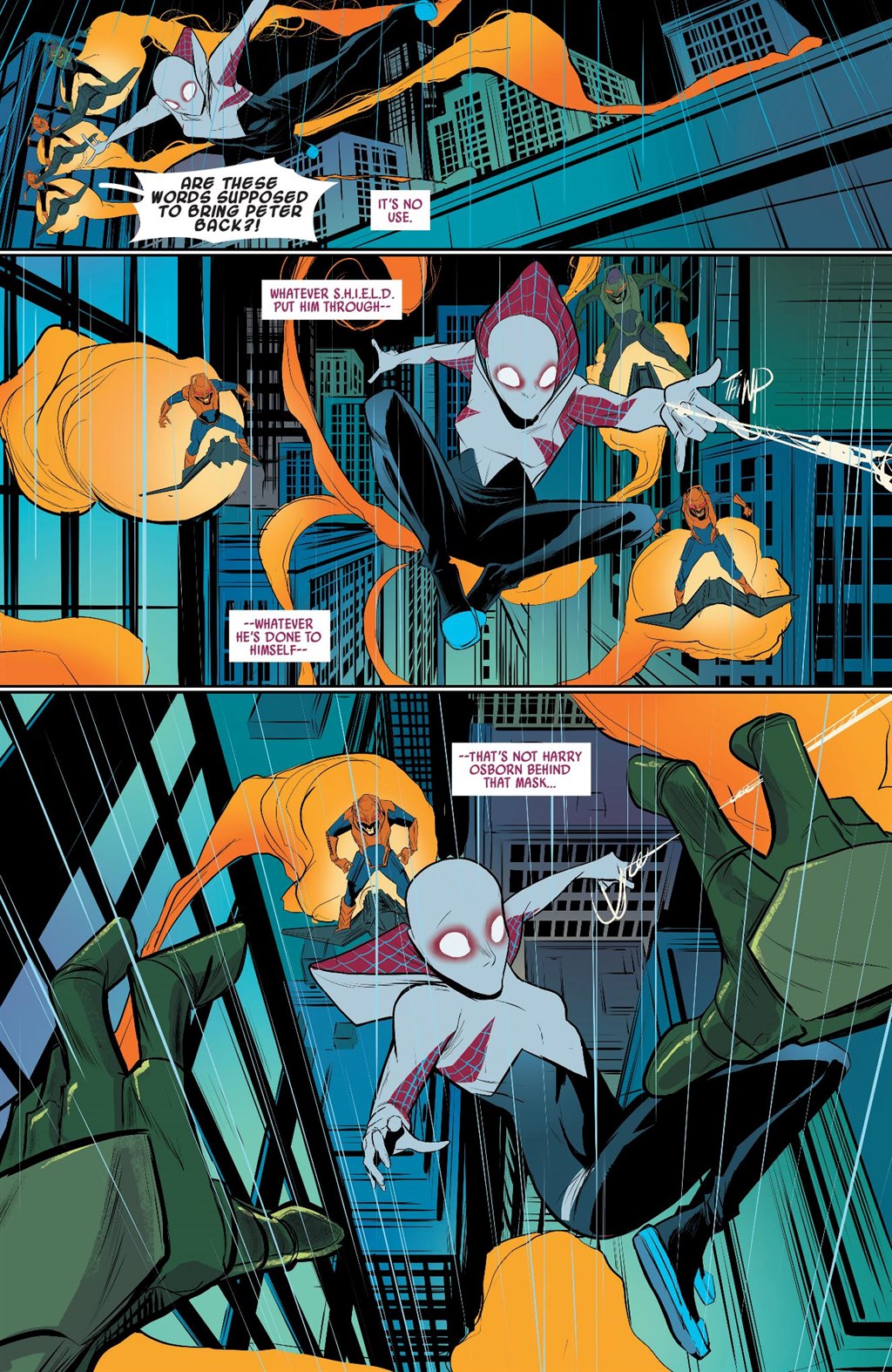 <{ $series->title }} issue Edge of Spider-Verse (Part 3) - Page 1
