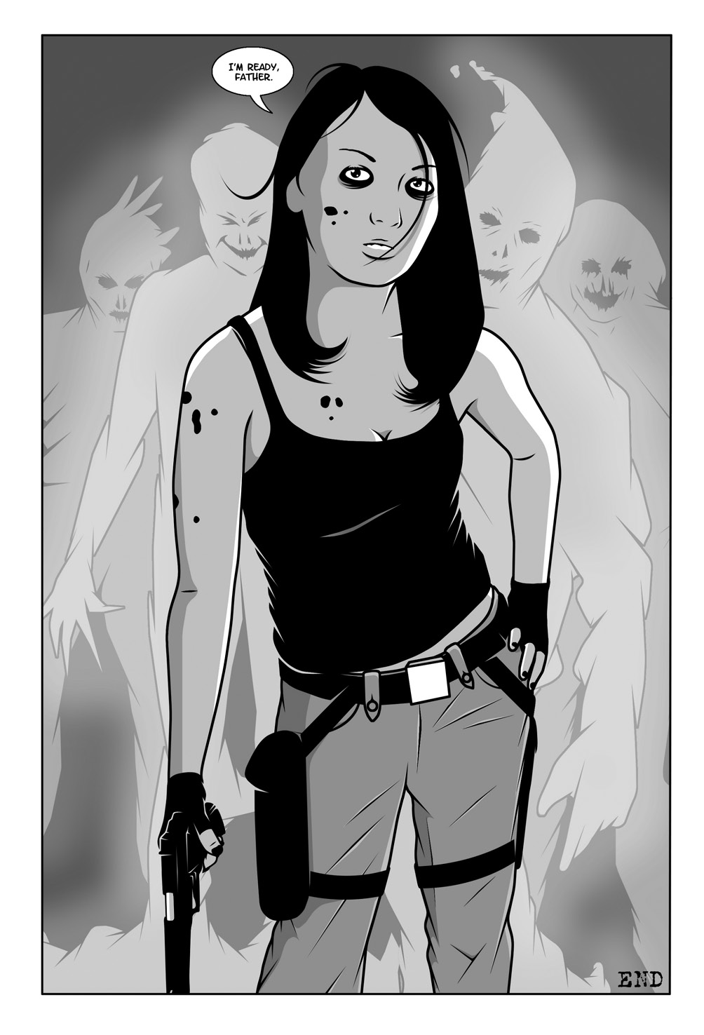 Read online Hollow Girl comic -  Issue #1 - 55