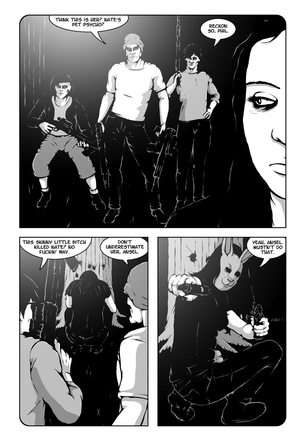 Read online Hollow Girl comic -  Issue #3 - 23