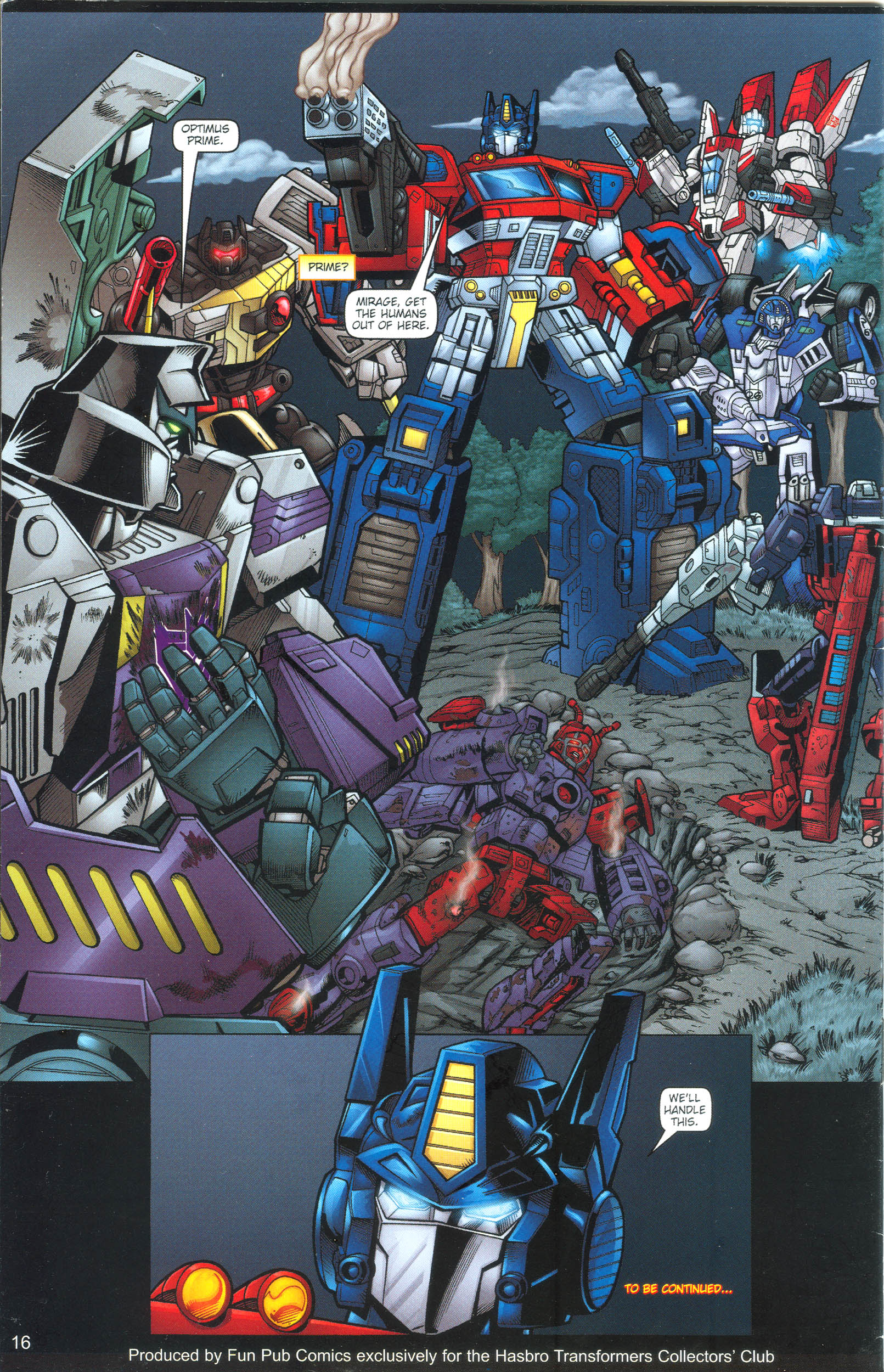 Read online Transformers: Collectors' Club comic -  Issue #13 - 16
