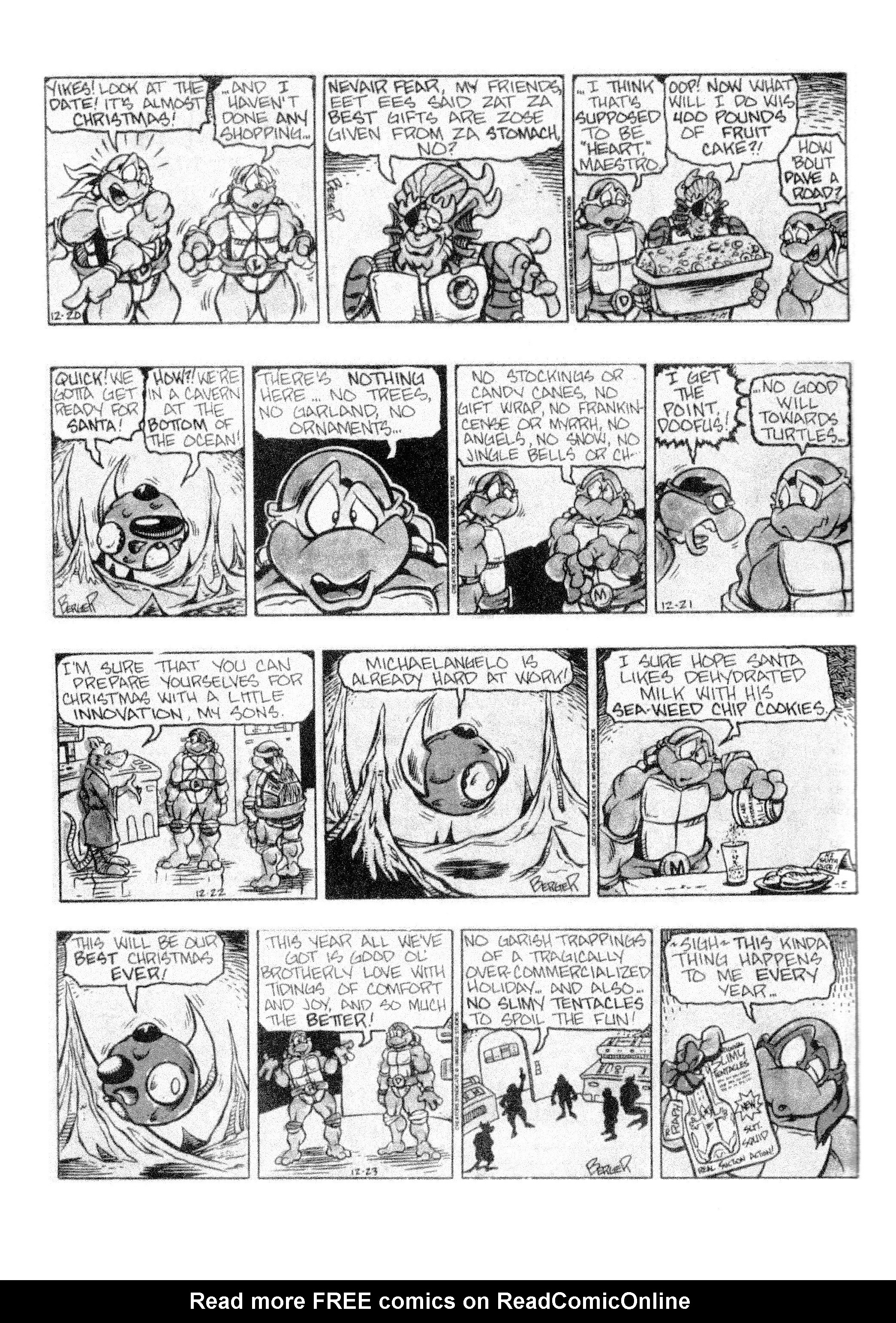 Read online Teenage Mutant Ninja Turtles: Complete Newspaper Daily Comic Strip Collection comic -  Issue # TPB 2 (Part 2) - 115