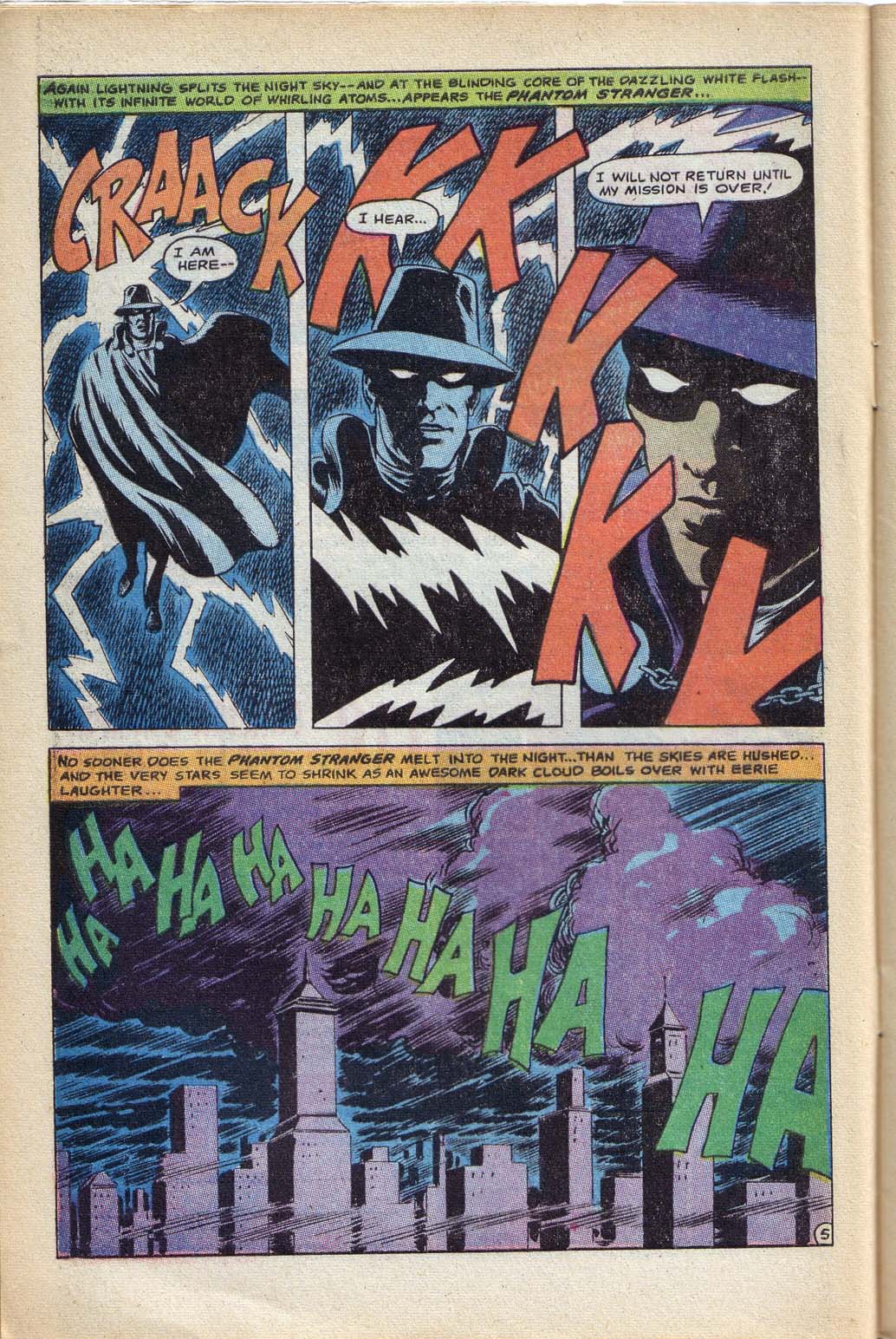 Read online The Phantom Stranger (1969) comic -  Issue #5 - 7