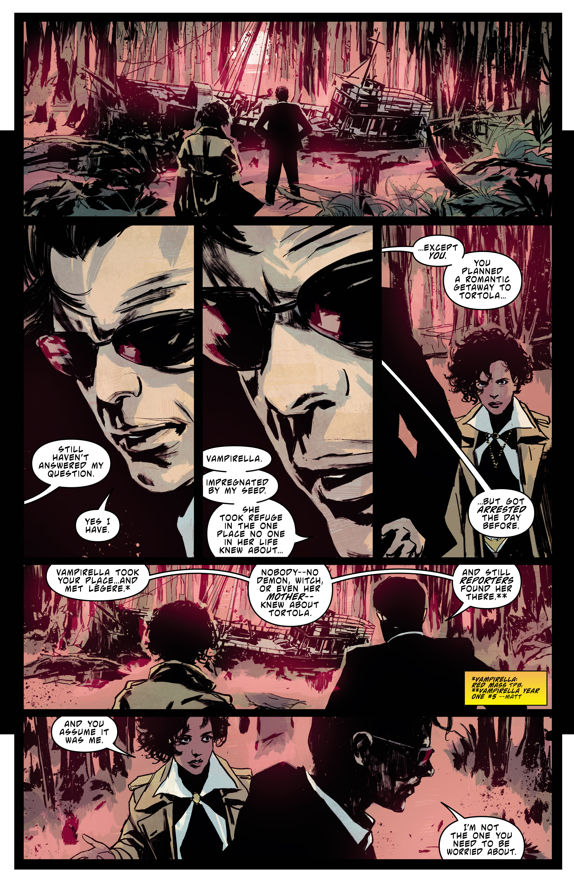 Read online Vampirella/Dracula: Rage comic -  Issue #1 - 11