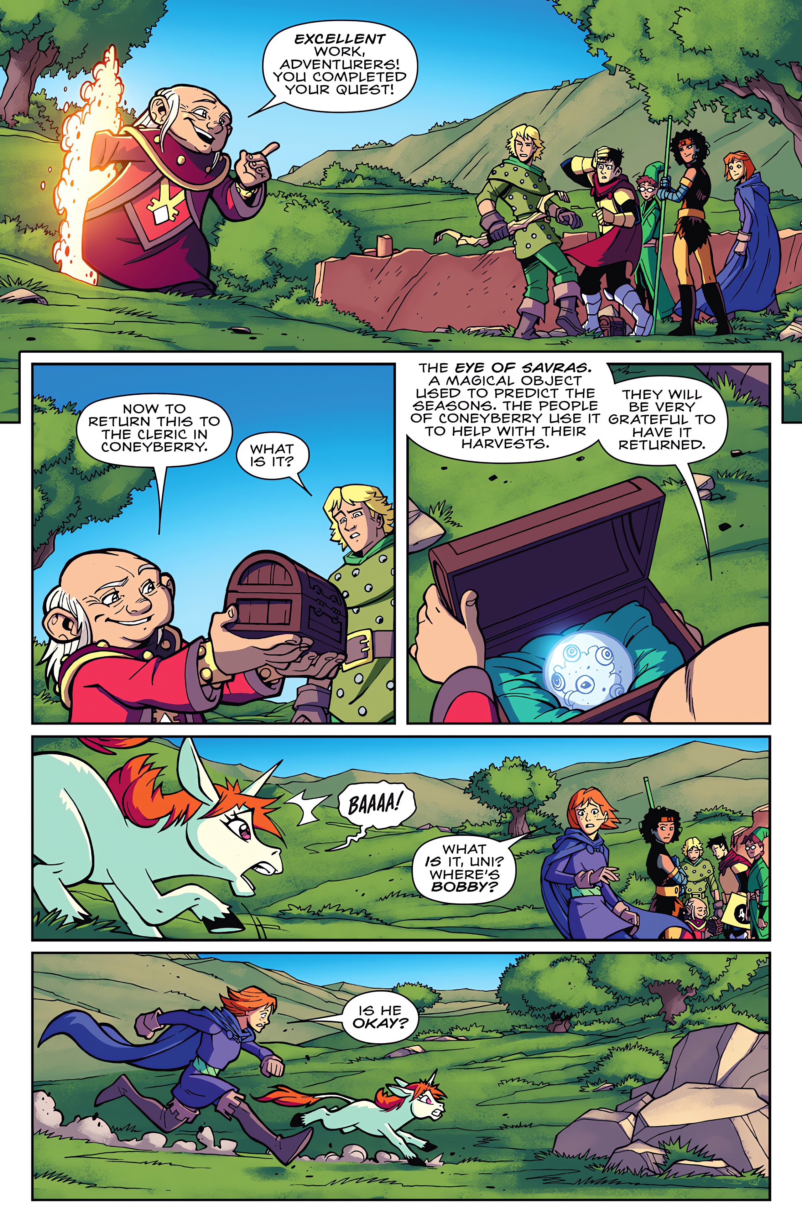 Read online IDW Endless - Summer Dungeons and Dragons: Saturday Morning Adventures comic -  Issue # Full - 6