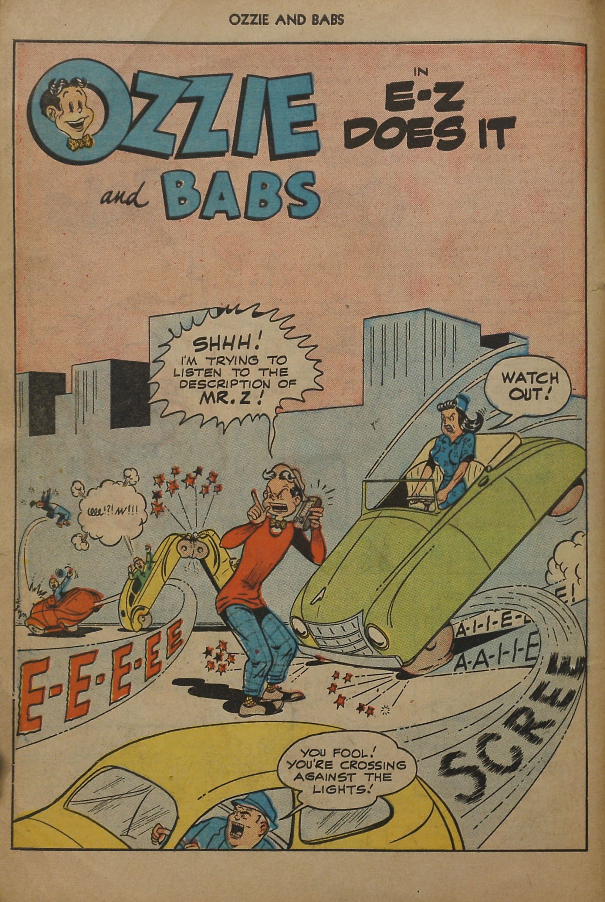Read online Ozzie And Babs comic -  Issue #5 - 4