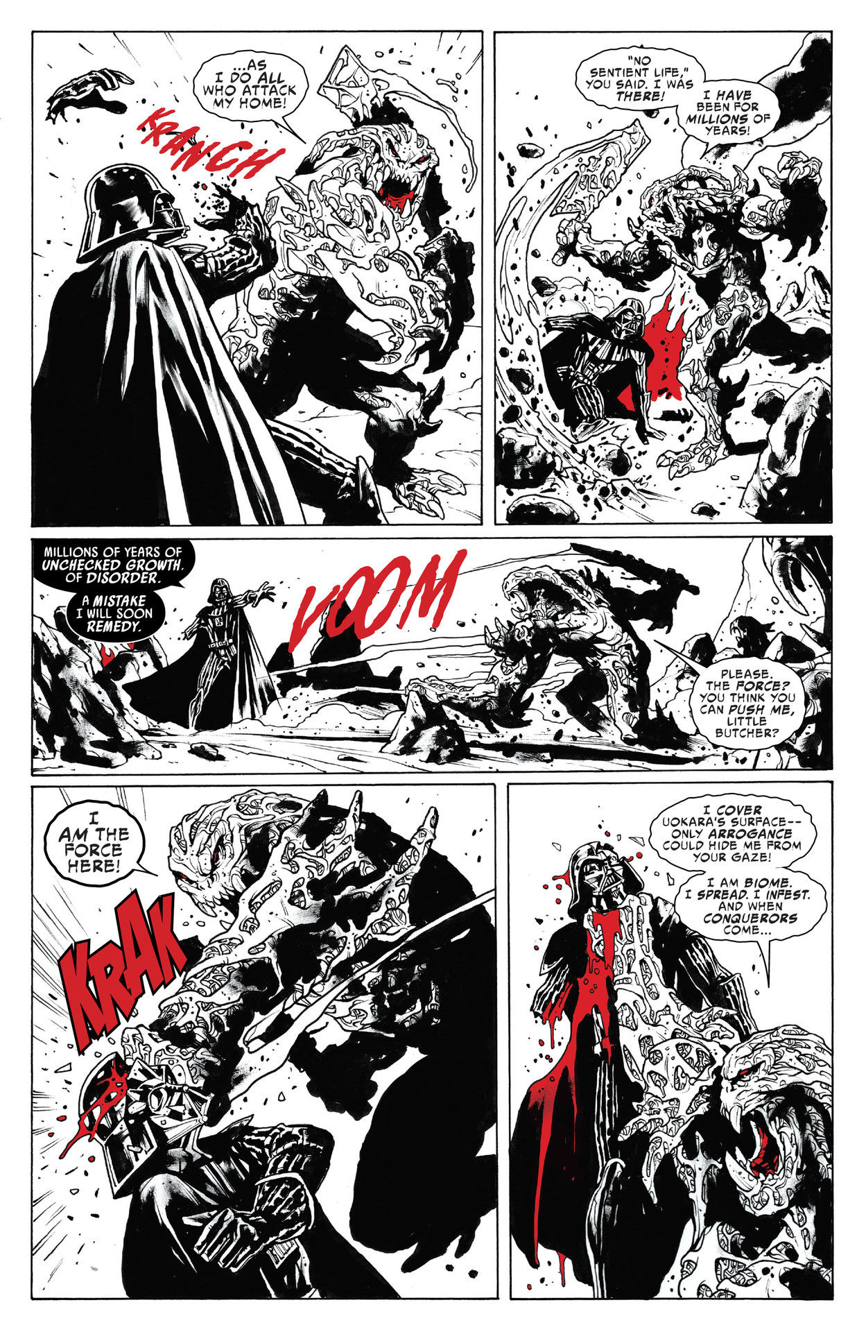 Read online Star Wars: Darth Vader - Black, White & Red comic -  Issue #4 - 13