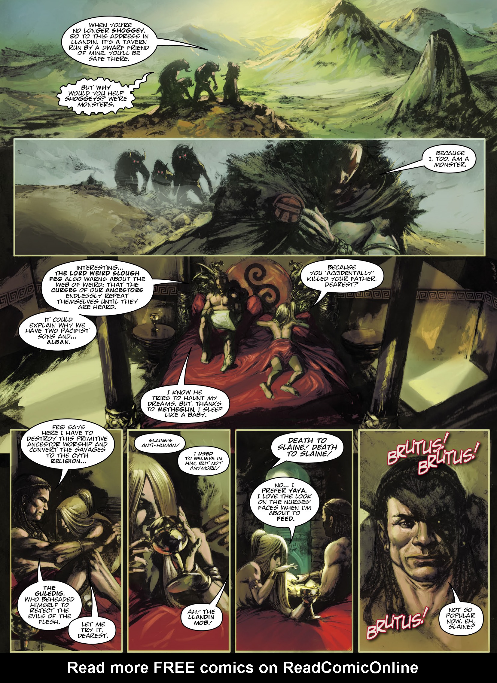 Read online Sláine comic -  Issue # TPB 19 - 45