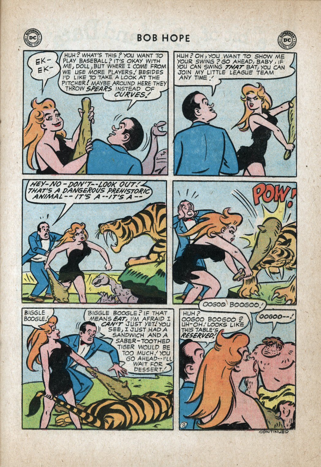 Read online The Adventures of Bob Hope comic -  Issue #43 - 22