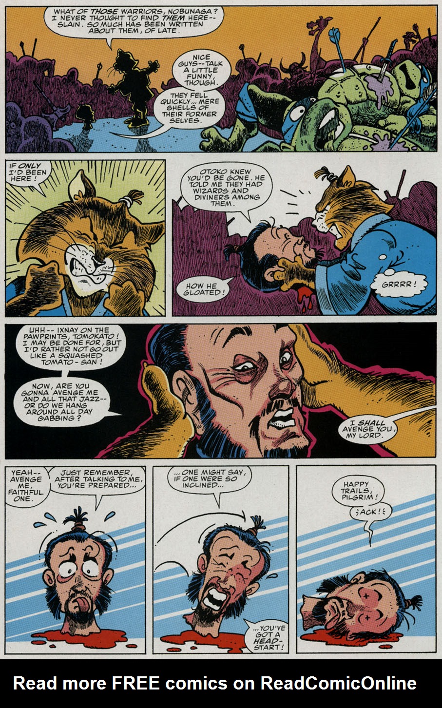 Read online Samurai Cat comic -  Issue #1 - 19