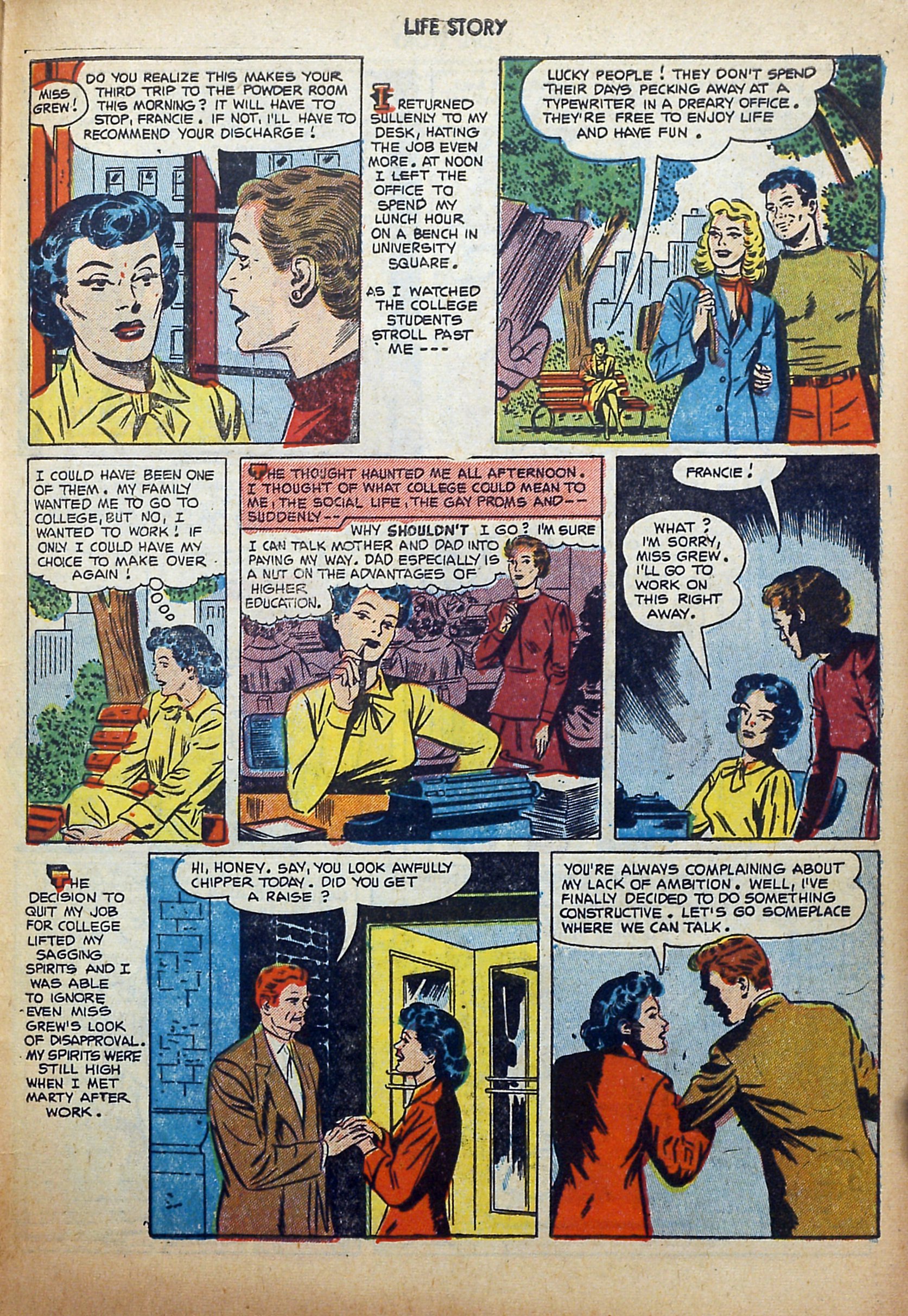 Read online Life Story comic -  Issue #44 - 27