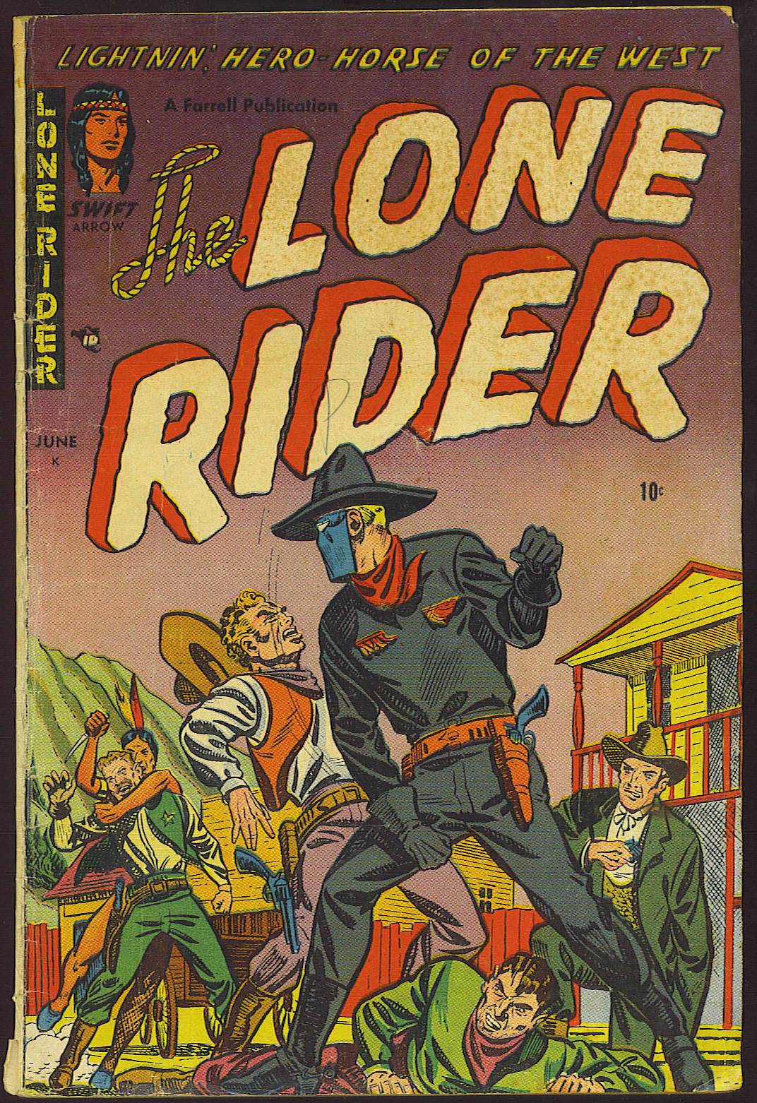 Read online The Lone Rider comic -  Issue #8 - 1