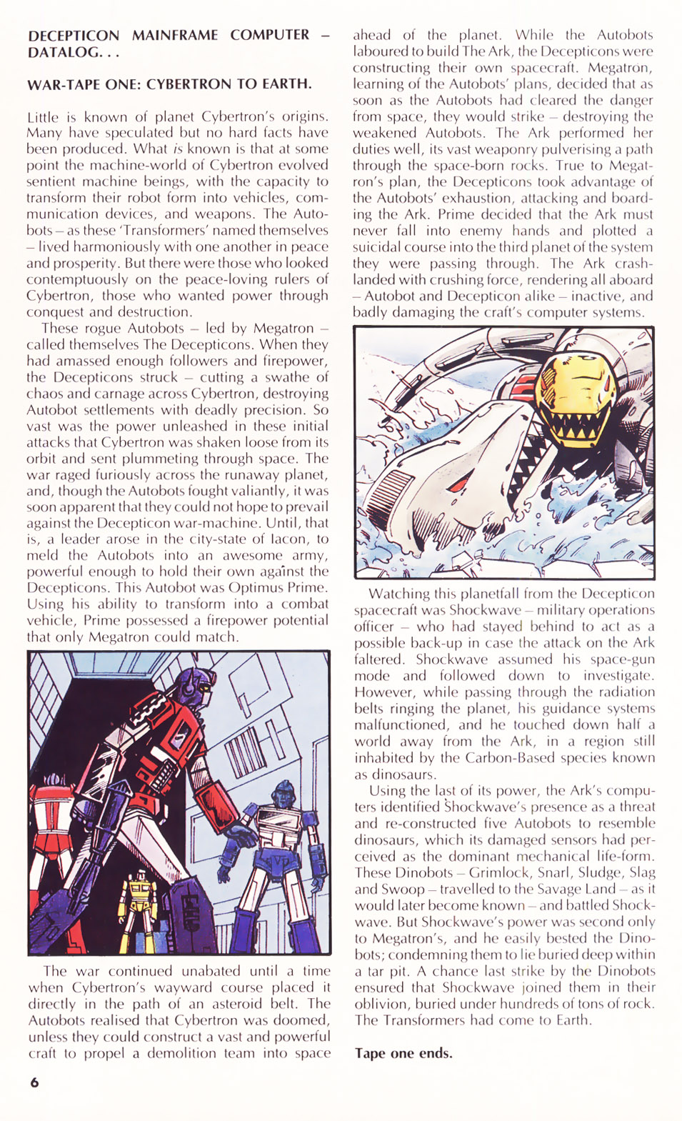 Read online The Transformers Annual comic -  Issue #1986 - 5