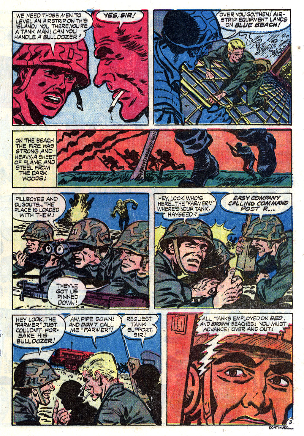Read online Marines in Action comic -  Issue #12 - 17