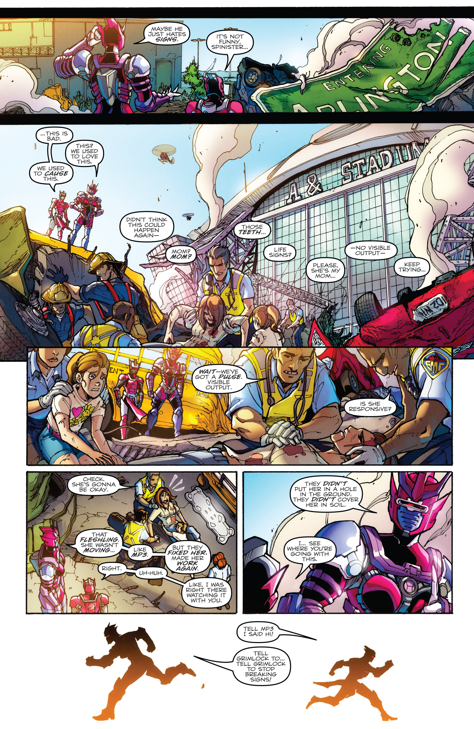 Read online Transformers: More Than Meets The Eye Revolution comic -  Issue # Full - 17